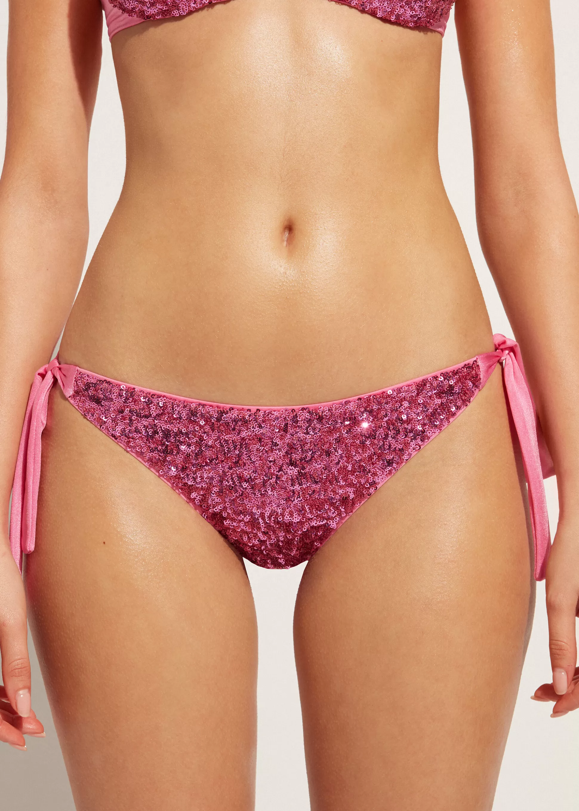 Bas De Maillot A Noeuds Et Paillettes Cannes*Calzedonia Discount