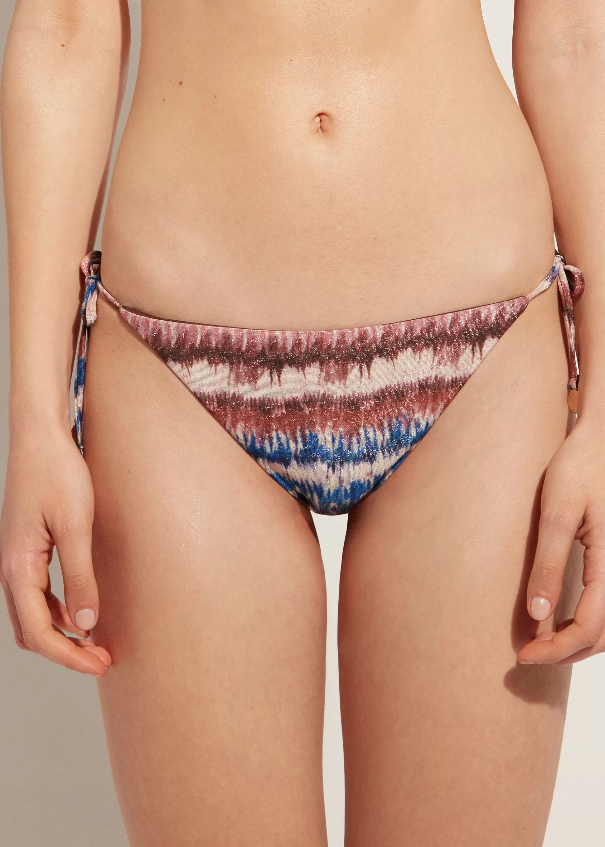 Bas De Maillot A Noeuds Tie-Dye Avec Noeuds Formentera*Calzedonia Discount