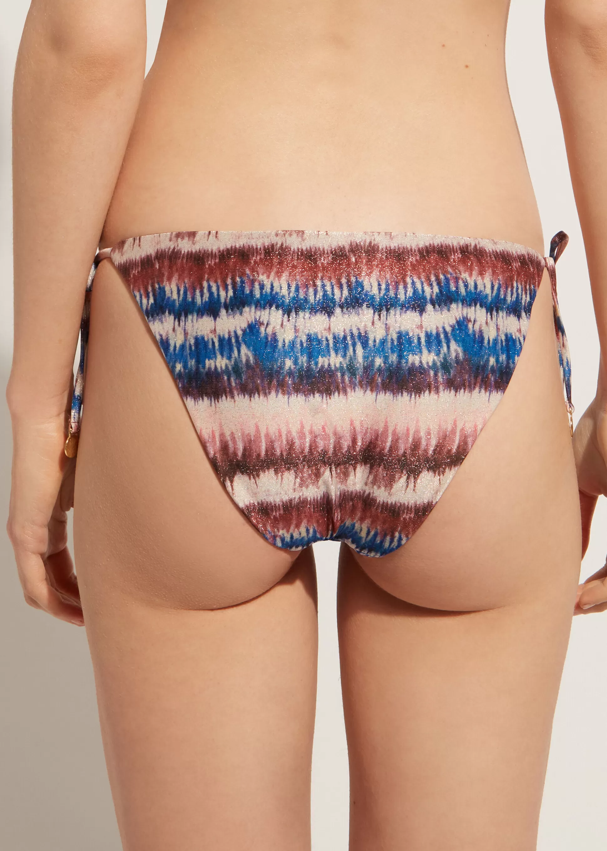 Bas De Maillot A Noeuds Tie-Dye Avec Noeuds Formentera*Calzedonia Discount