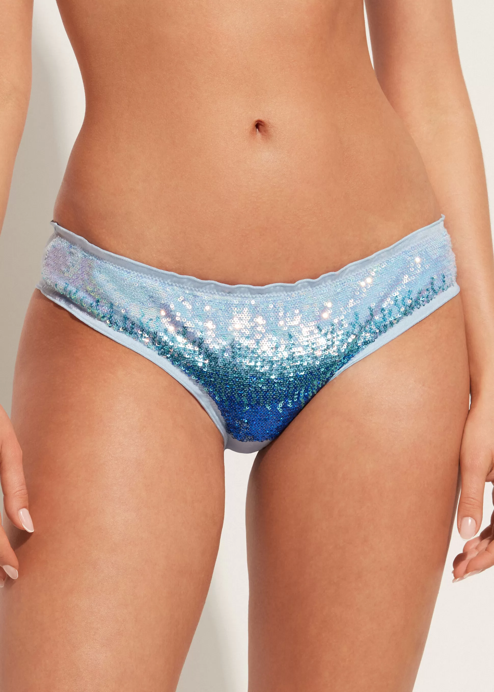 Bas De Maillot A Paillettes Et Degrade Seychelles*Calzedonia Cheap