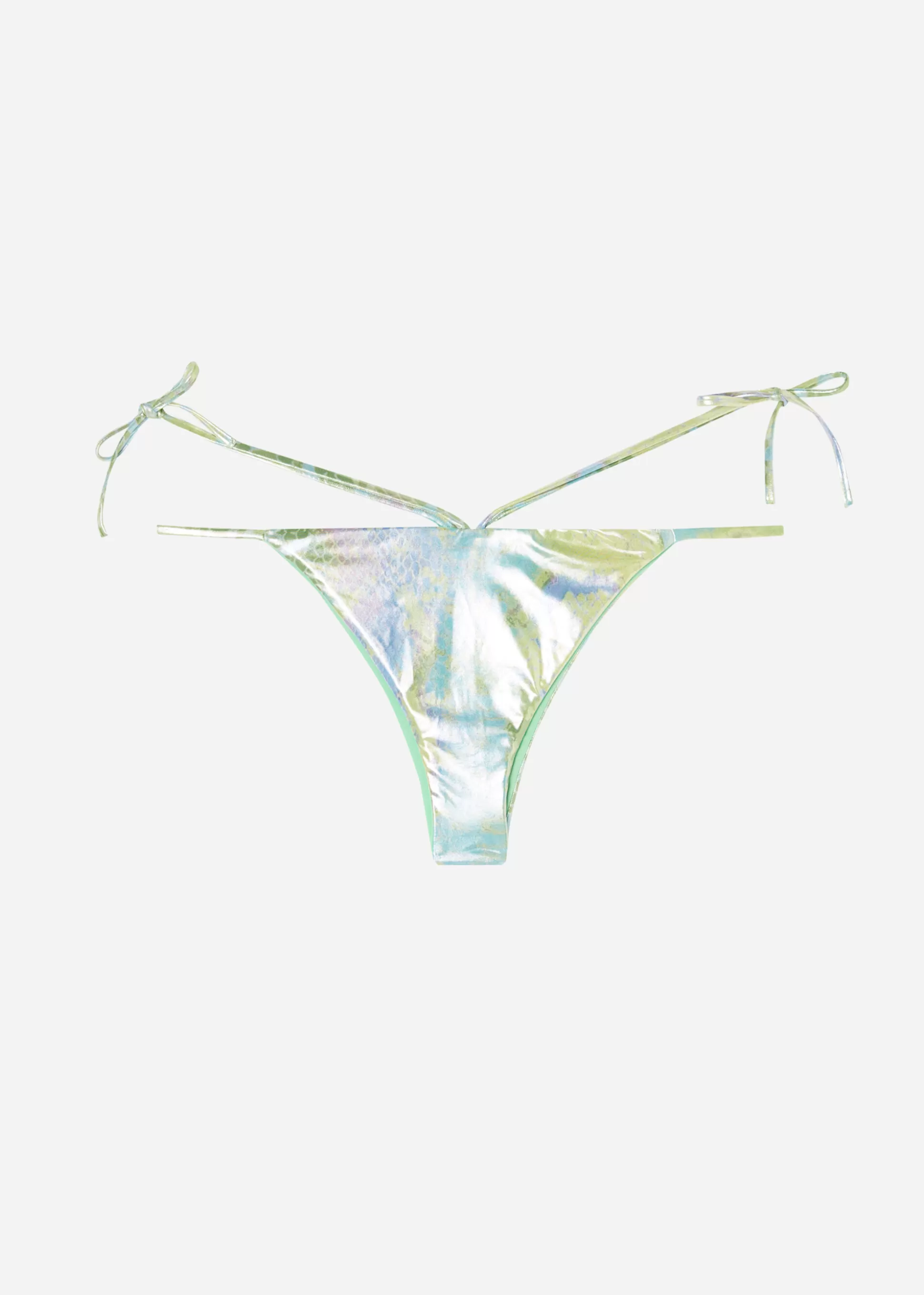 Bas De Maillot Bresilien Fins Cotes Peau De Serpent Las Palmas*Calzedonia Clearance