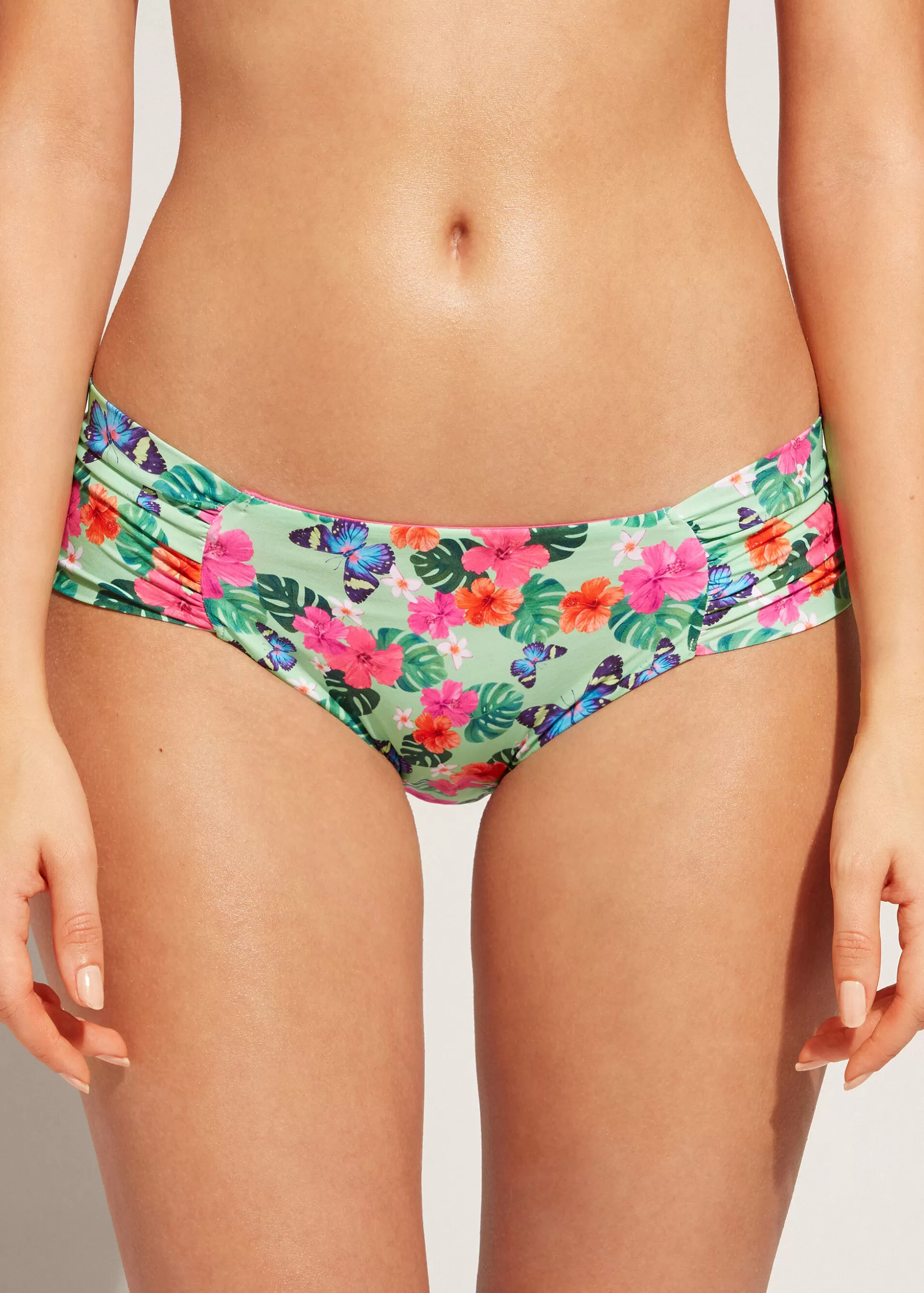 Bas De Maillot Fronce Malibu*Calzedonia Flash Sale