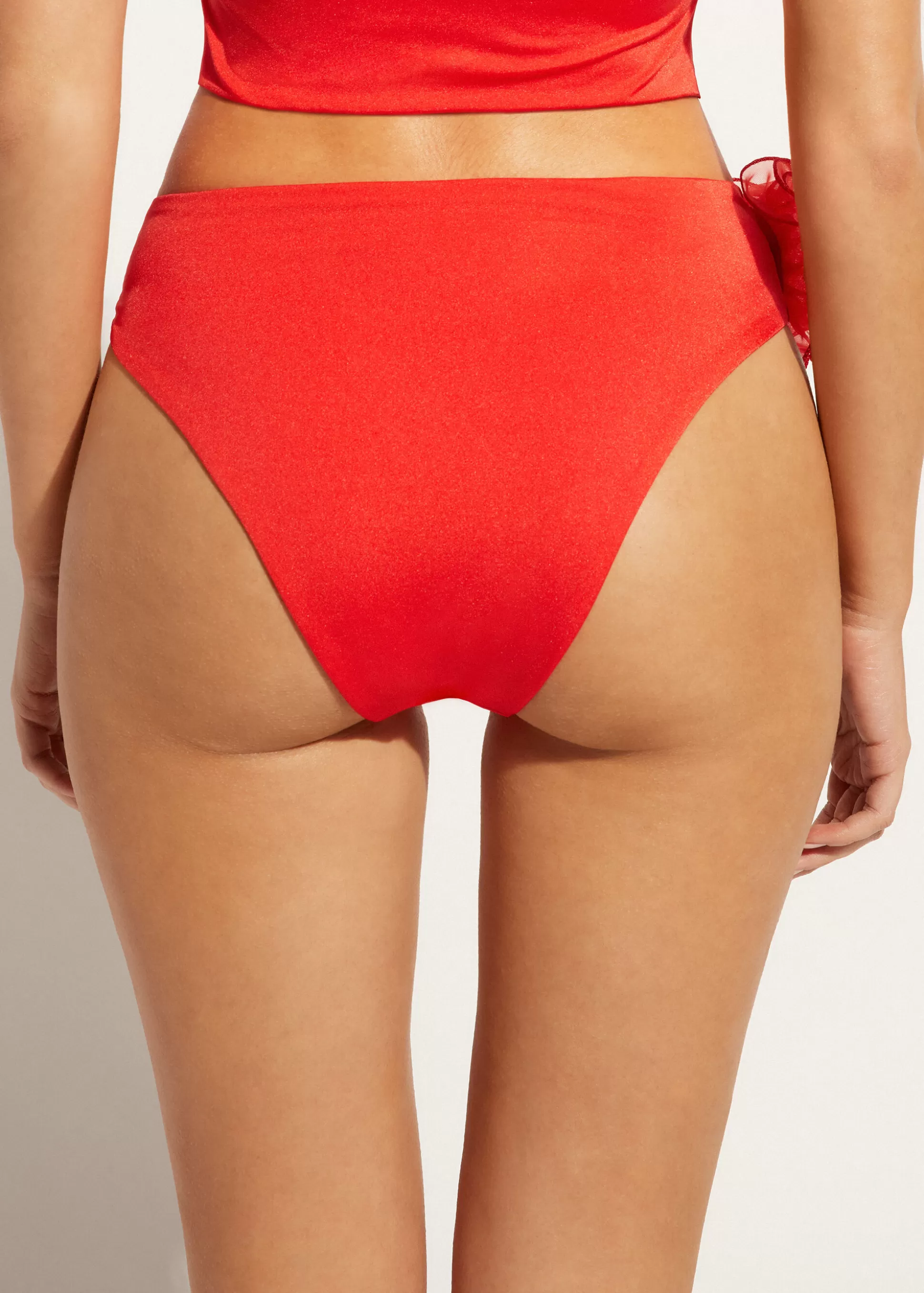 Bas De Maillot Taille Haute Bora Bora*Calzedonia Outlet