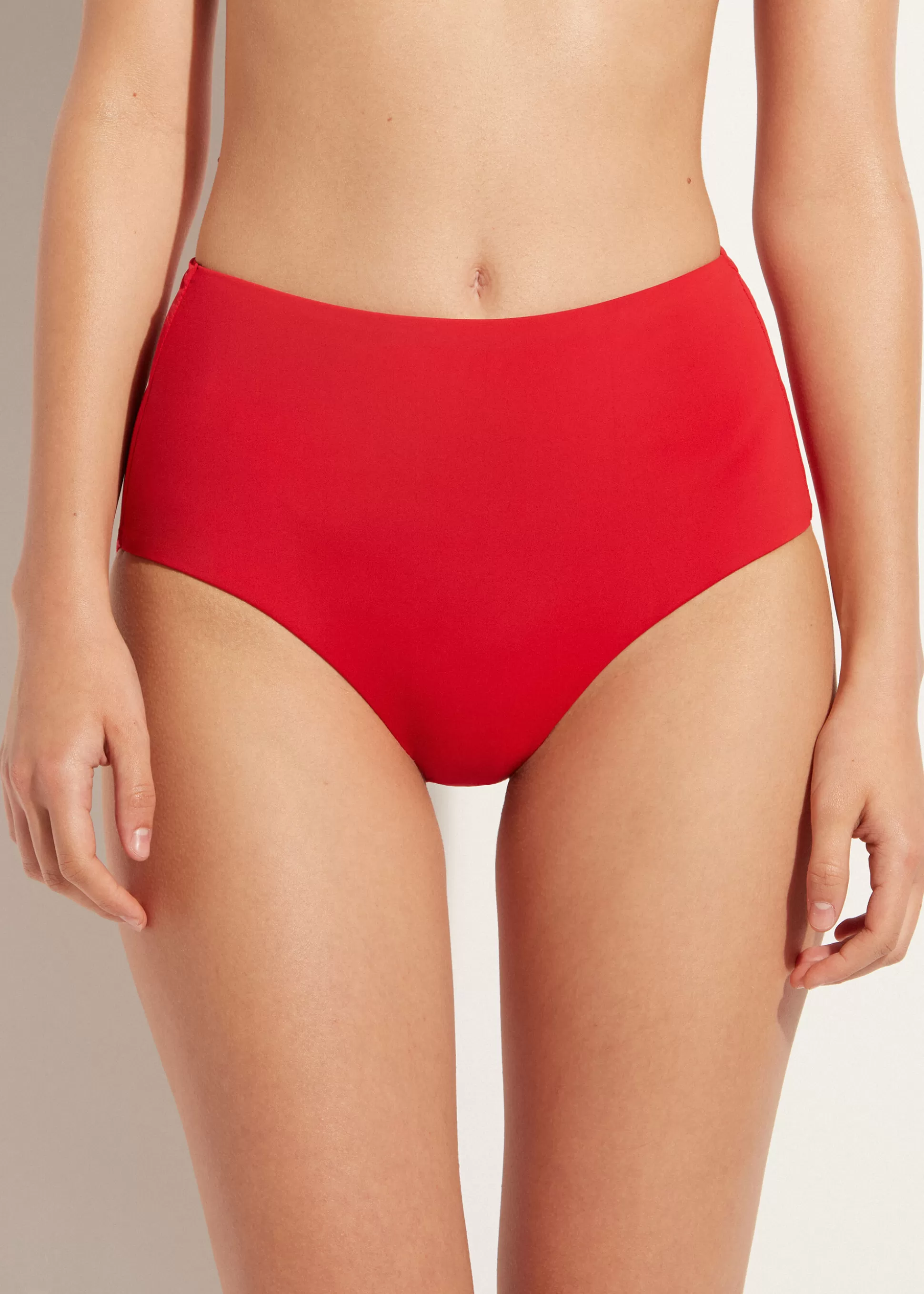 Bas De Maillot Taille Haute Modelant Indonesia*Calzedonia Outlet