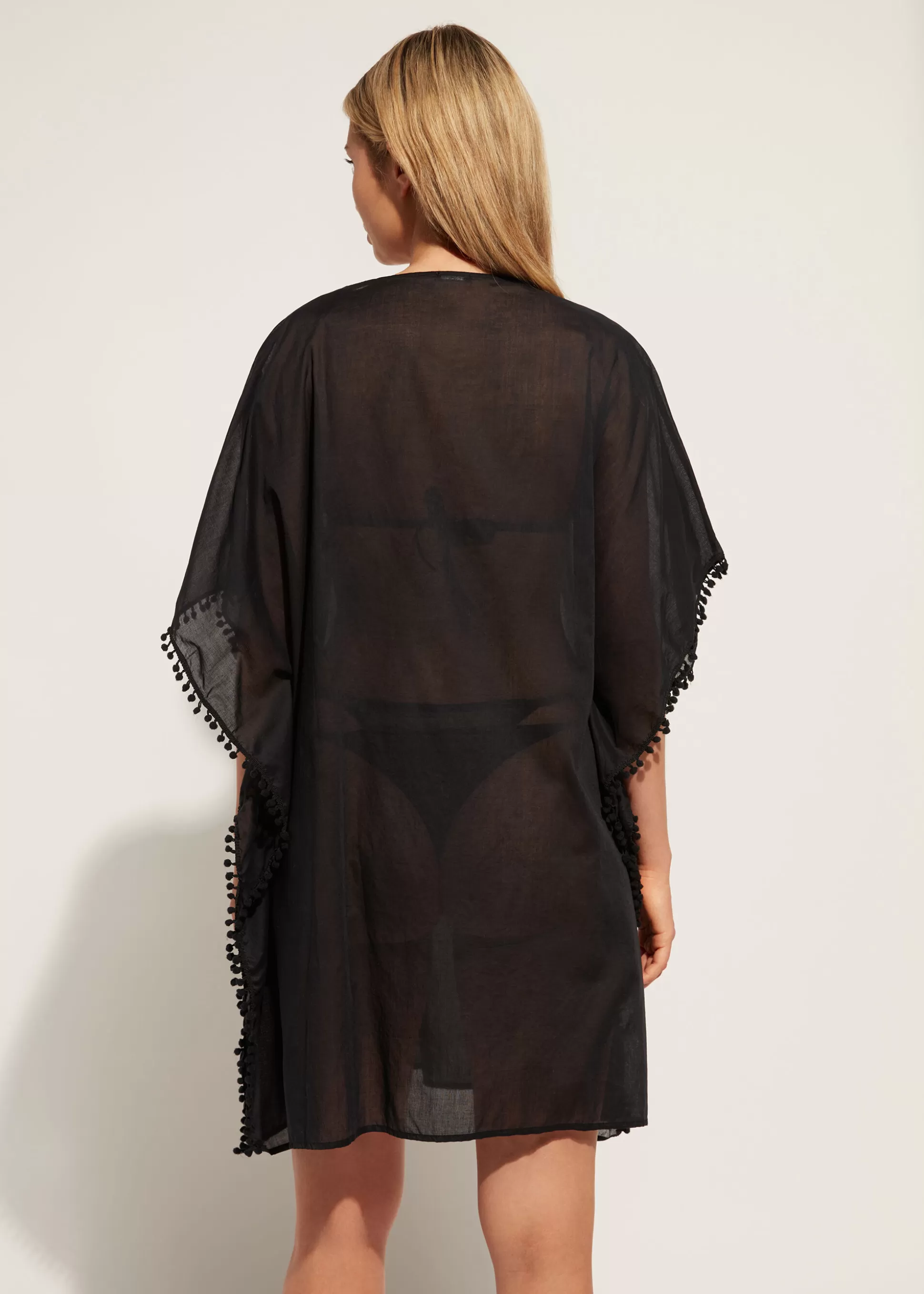 Caftan Kimono Avec Broderie Et Passementerie*Calzedonia Online