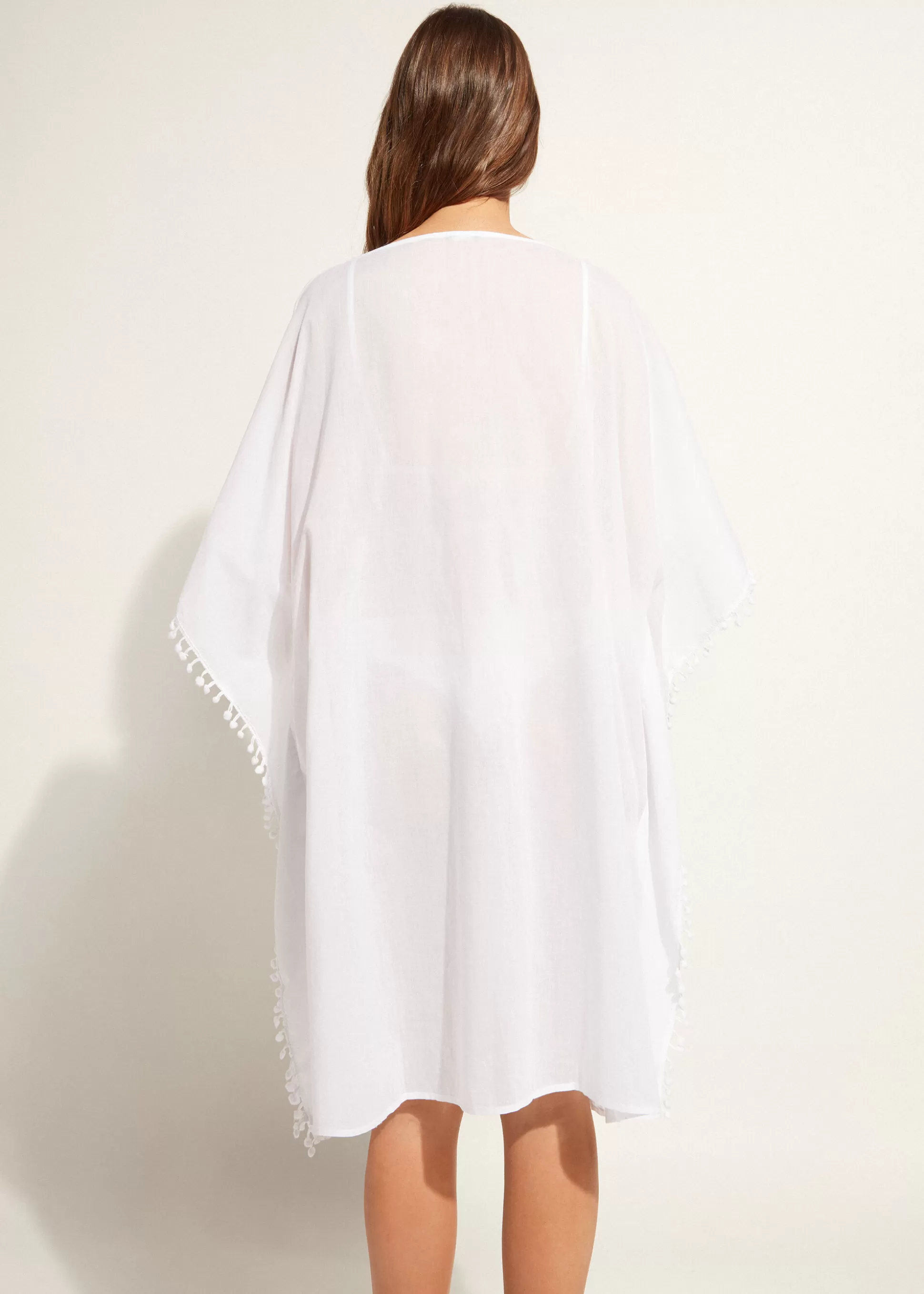 Caftan Kimono Avec Broderie Et Passementerie*Calzedonia Shop