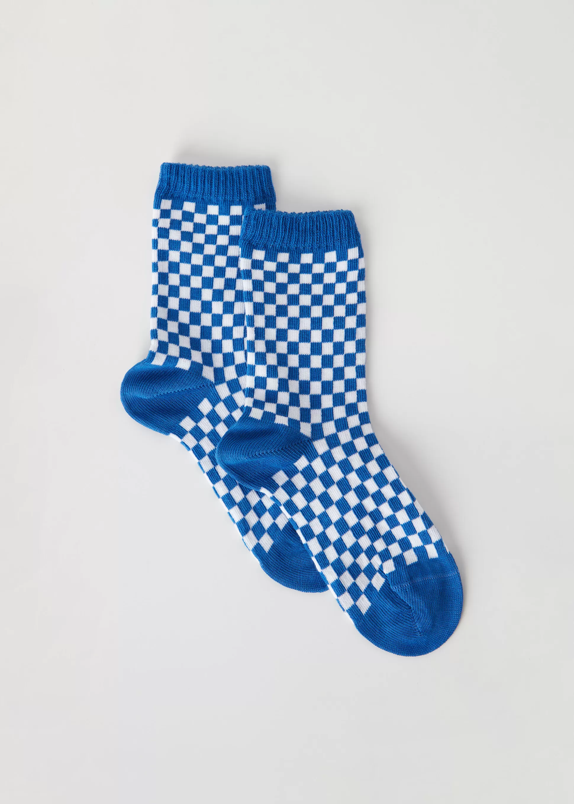 Chaussettes Basses A Carreaux Pour Enfants*Calzedonia New