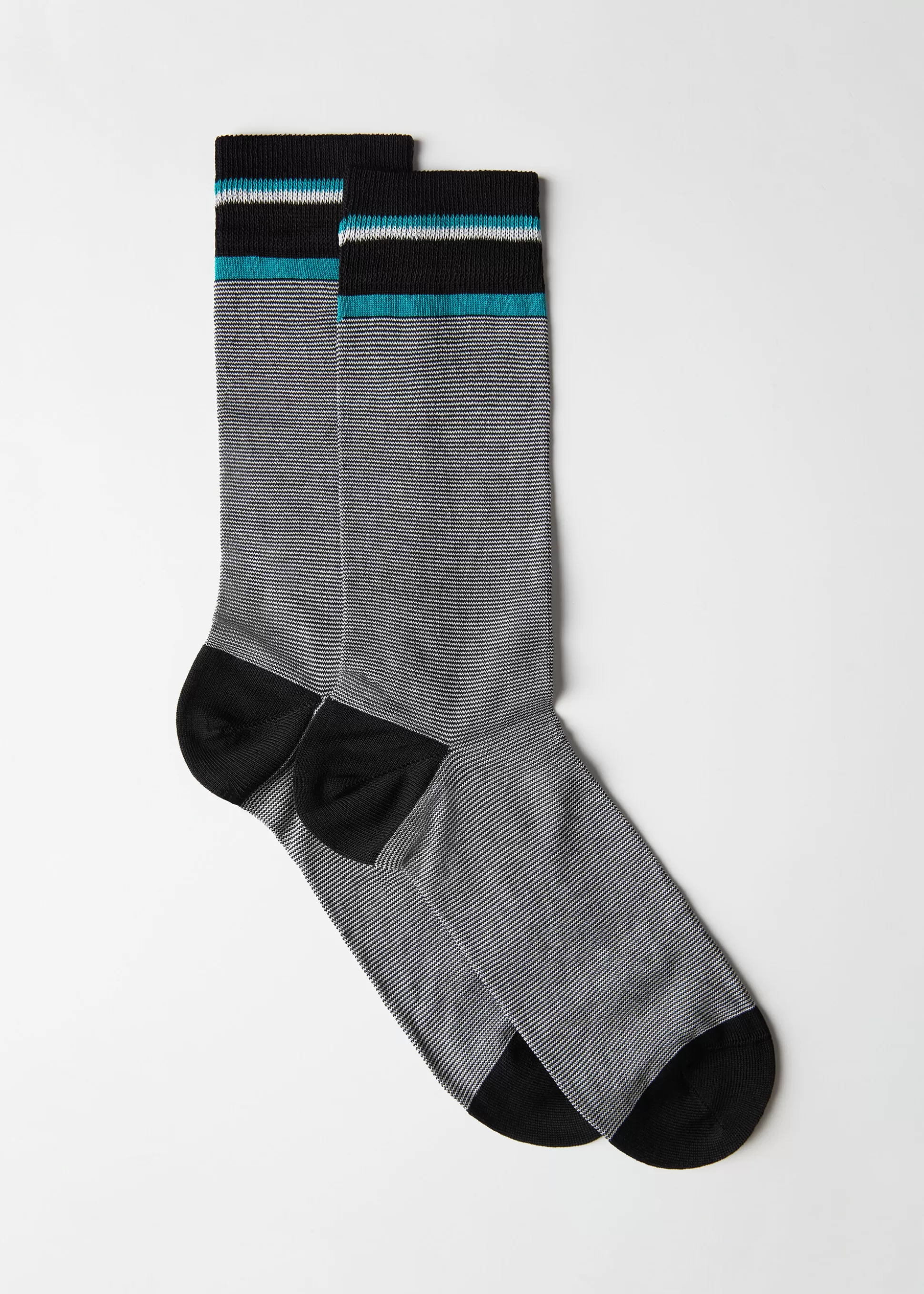 Chaussettes Basses A Micro-Rayures Pour Homme*Calzedonia Discount