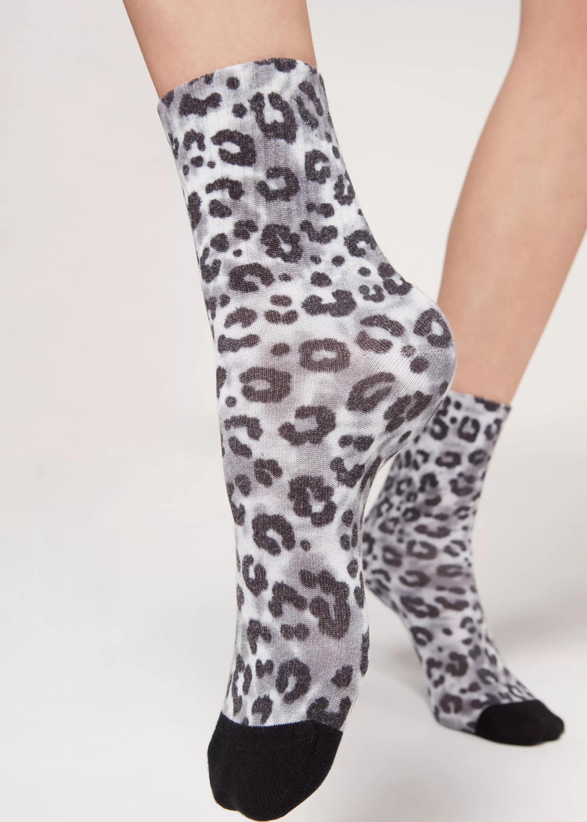 Chaussettes Basses A Motif Animalier*Calzedonia New