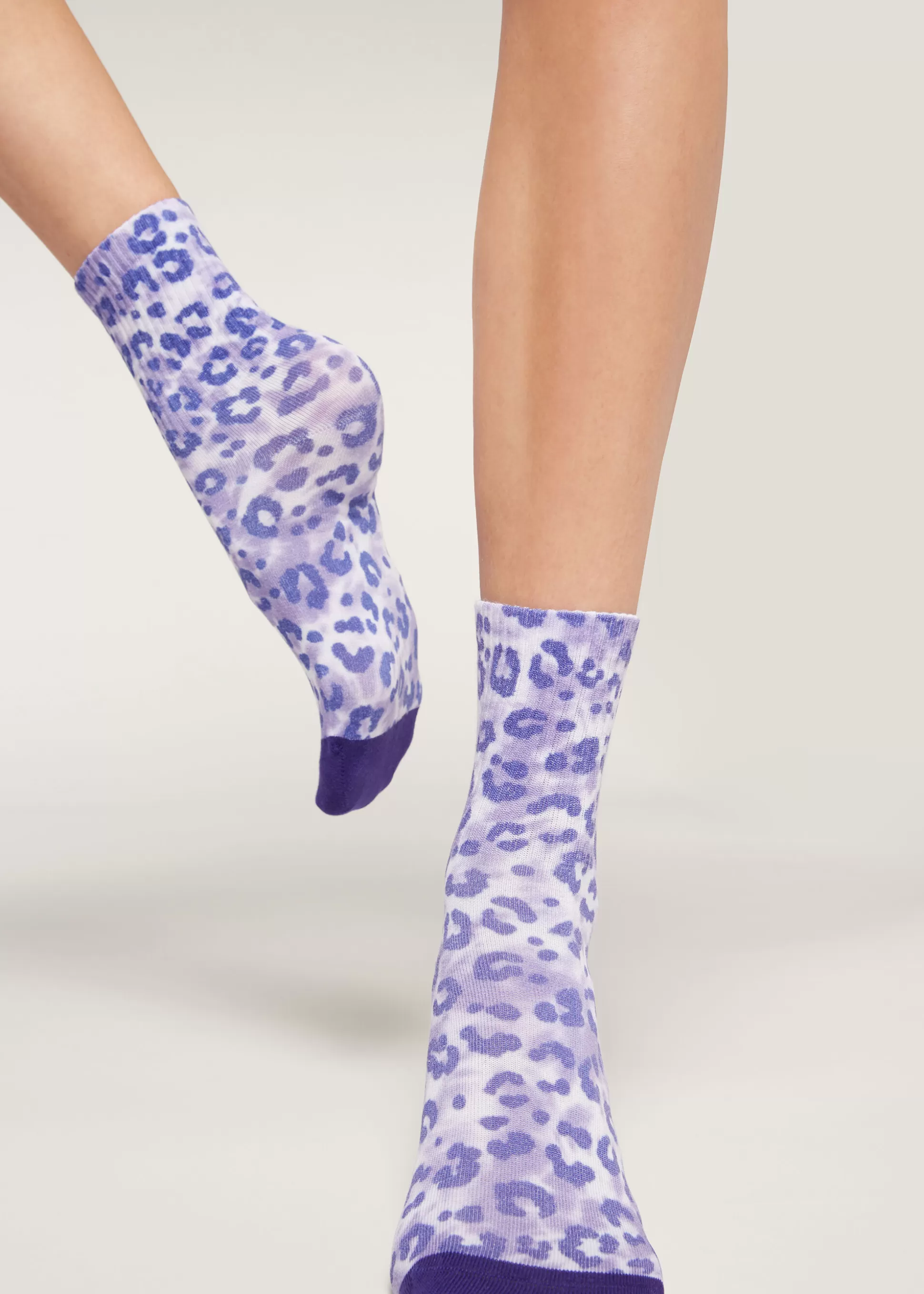 Chaussettes Basses A Motif Animalier*Calzedonia Best