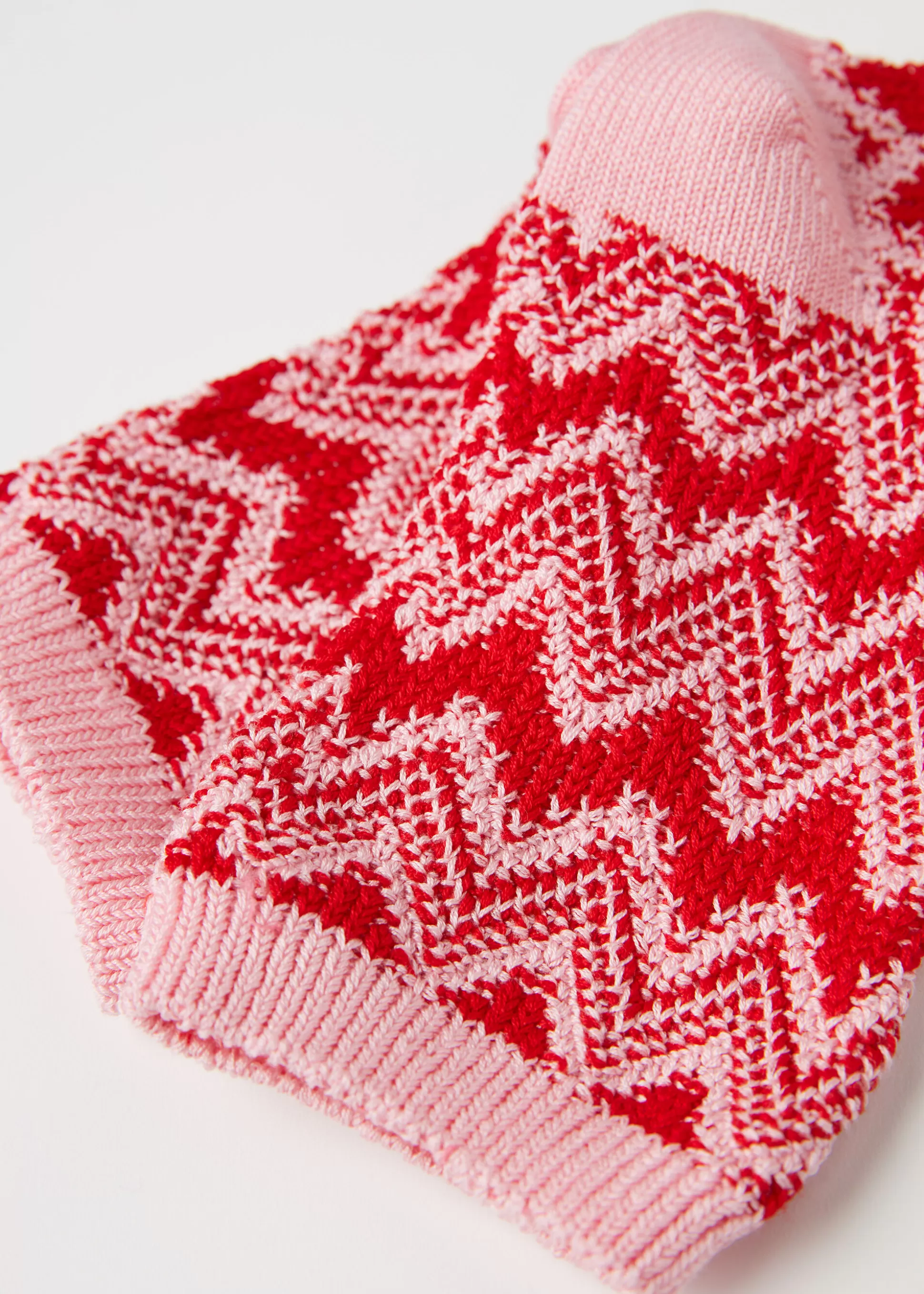 Chaussettes Basses A Motif De Chevrons Colores*Calzedonia Shop