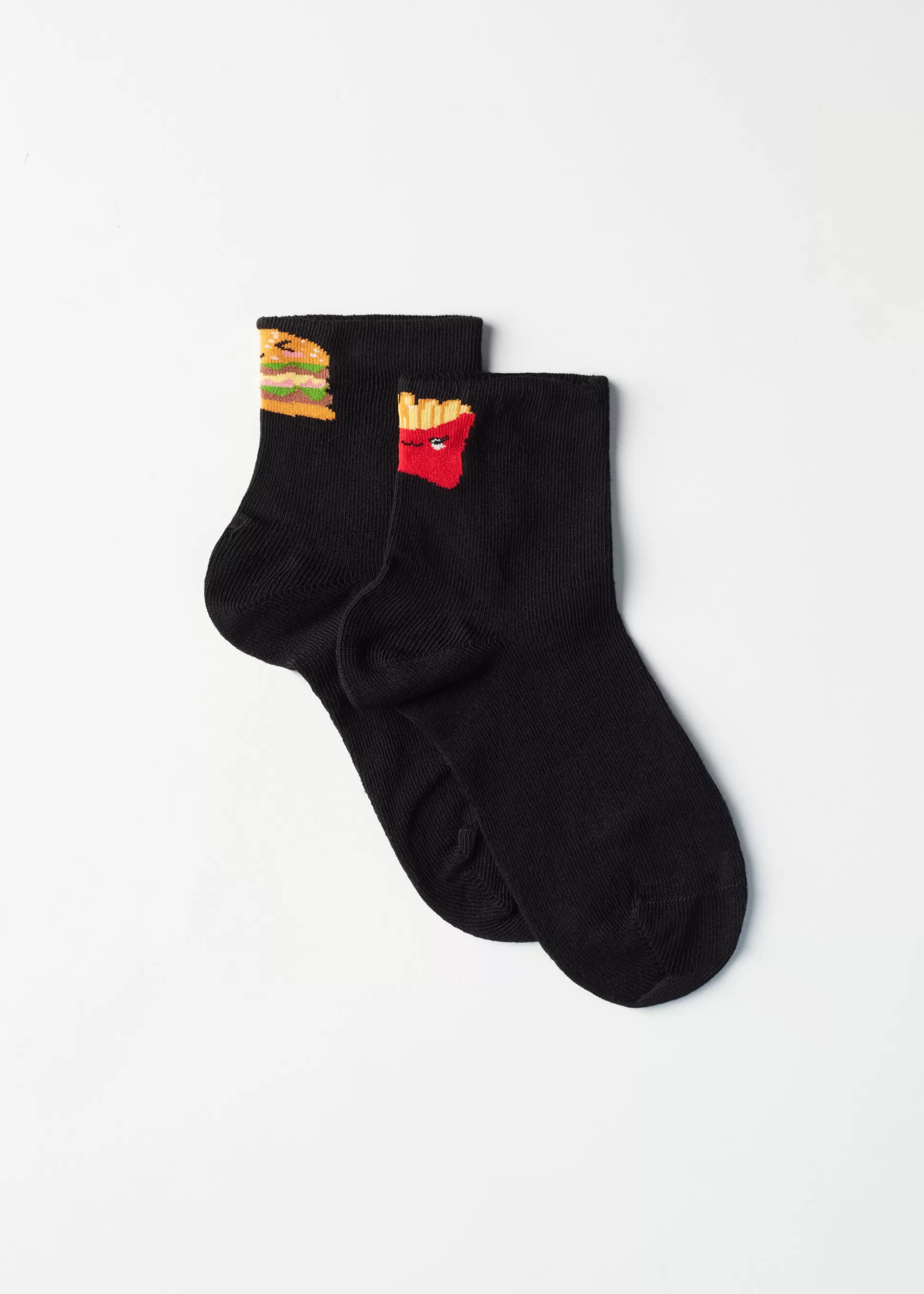 Chaussettes Basses A Motifs Aliments Pour Enfants*Calzedonia Hot