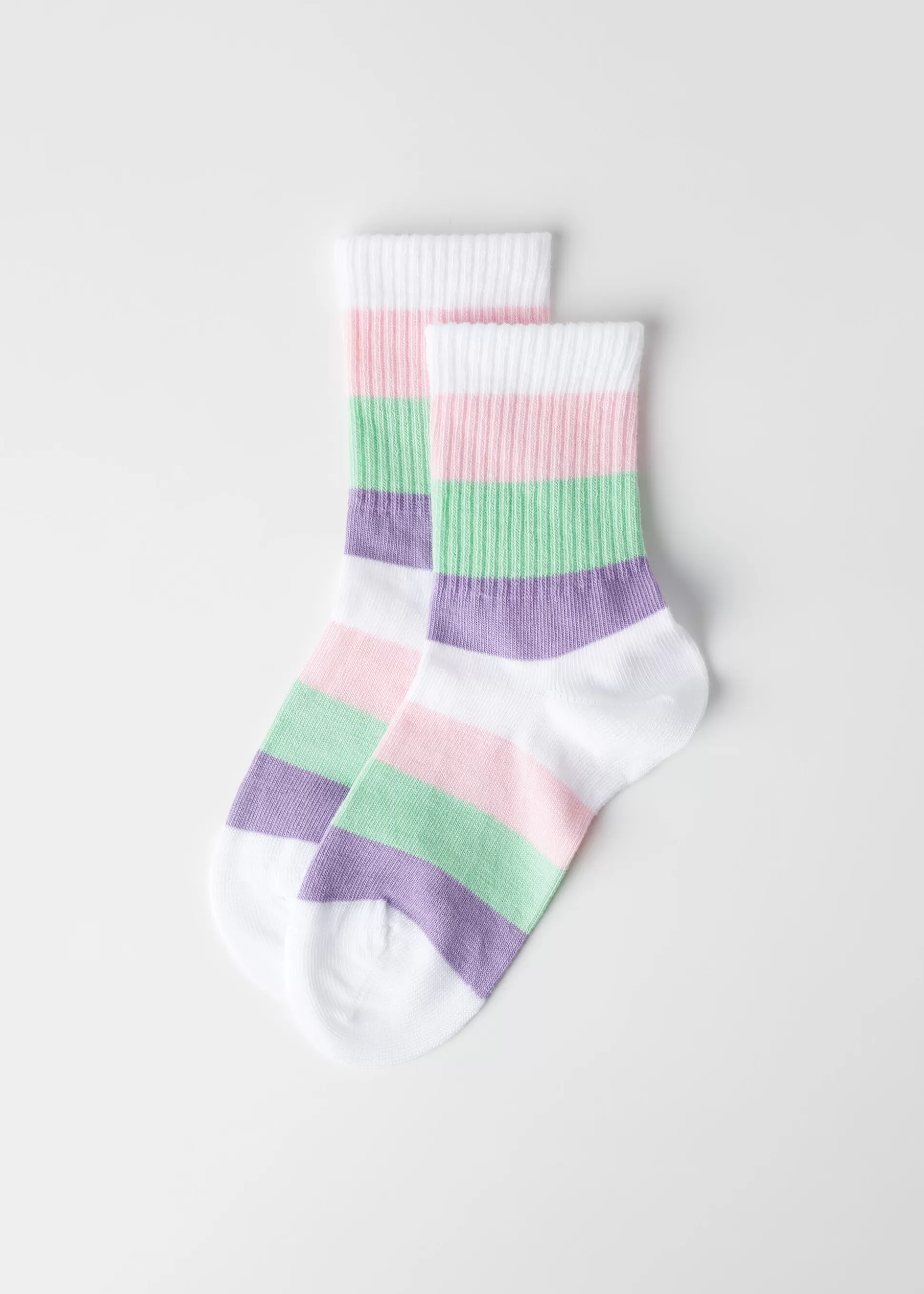 Chaussettes Basses A Rayures Pour Enfants*Calzedonia Hot