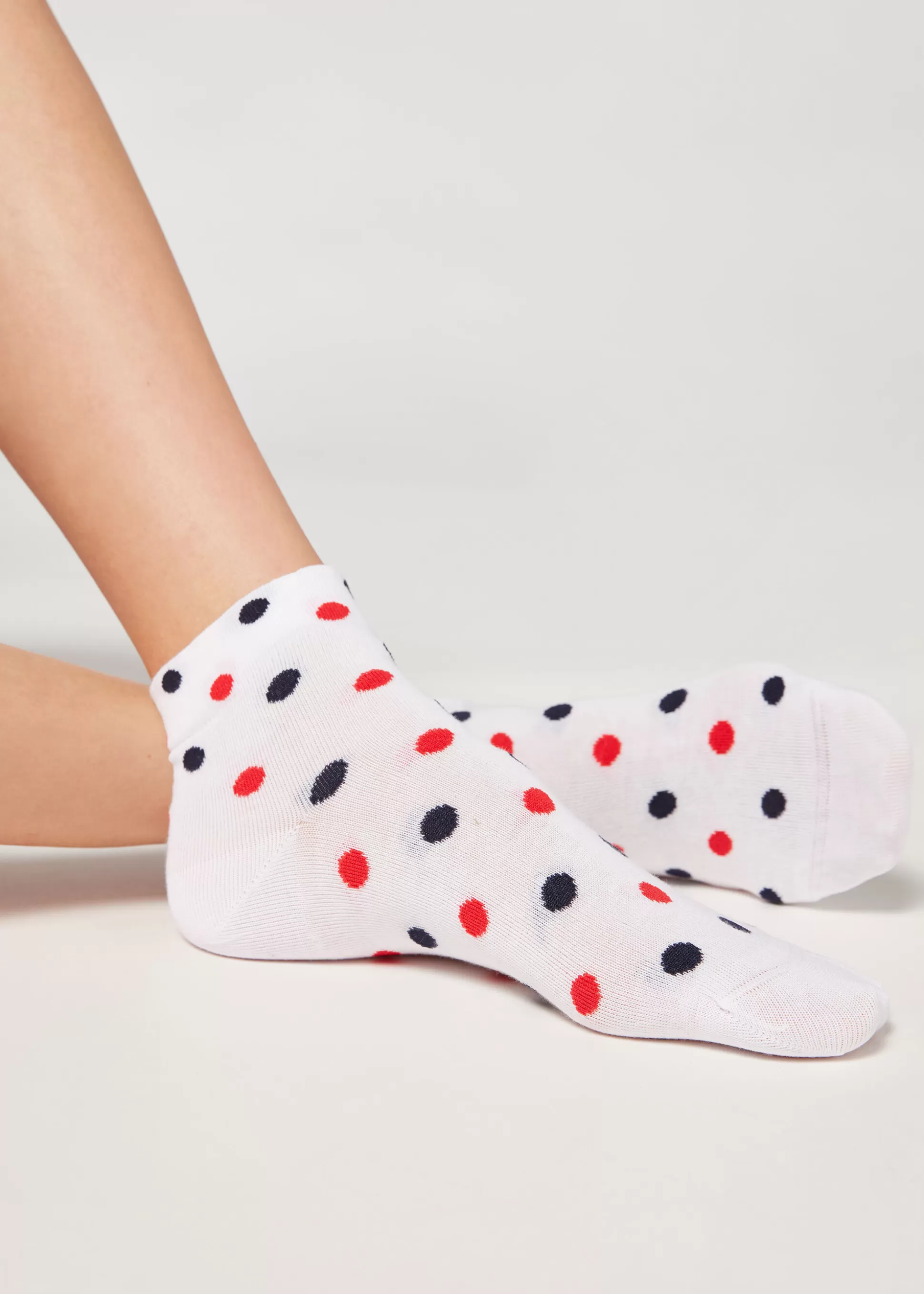 Chaussettes Basses Avec Motif A Pois*Calzedonia Sale