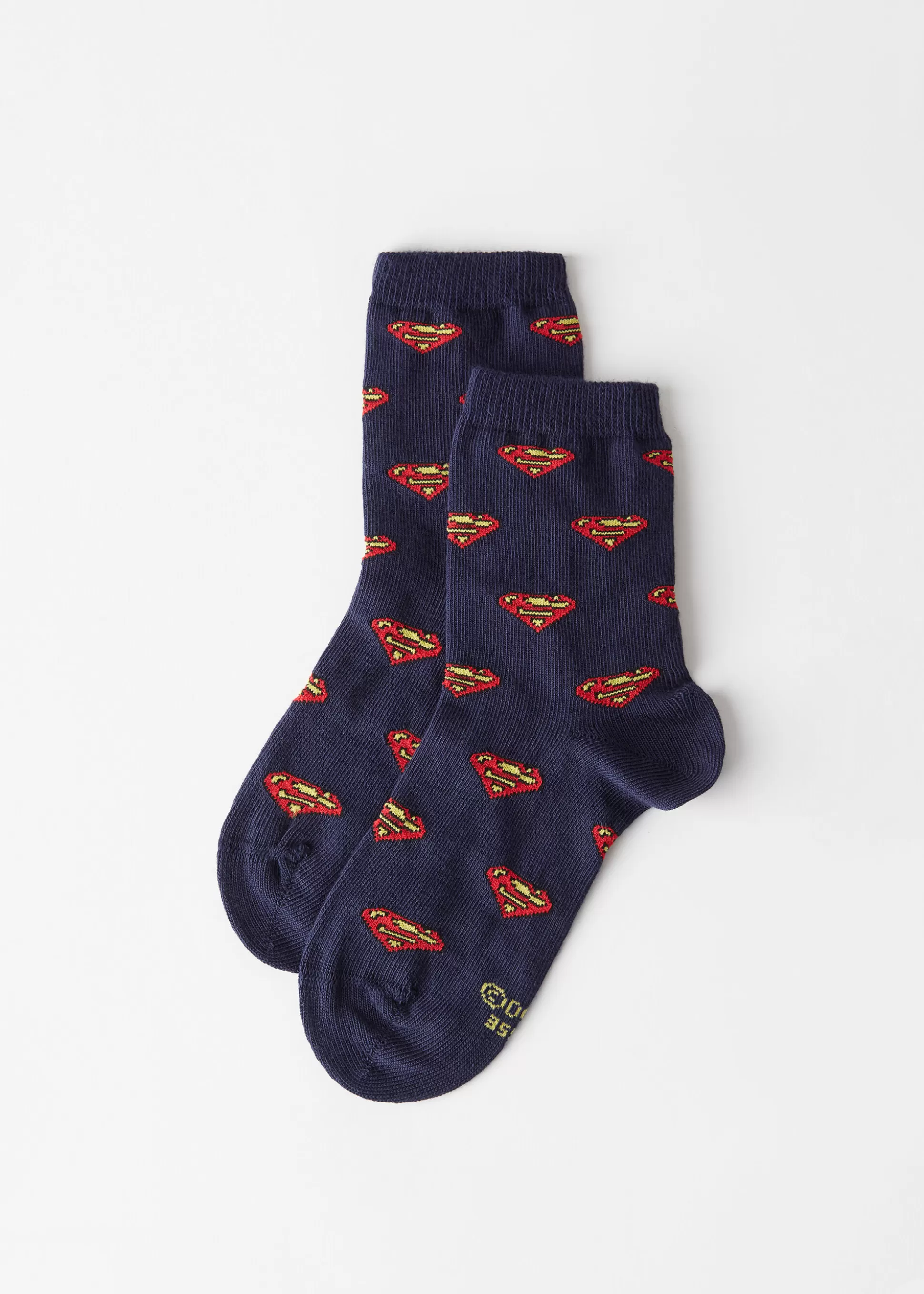 Chaussettes Basses Superman Pour Enfants*Calzedonia New