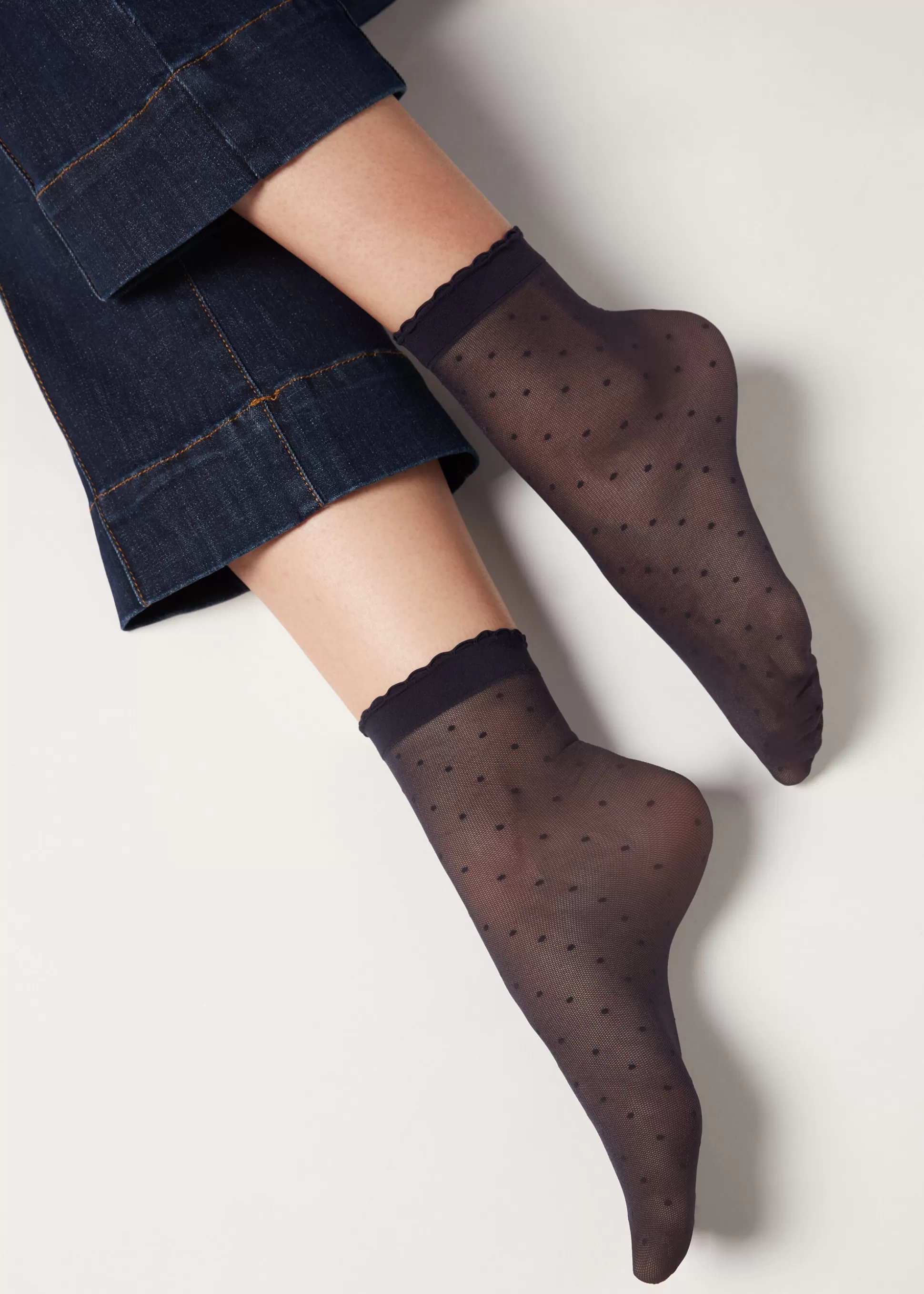 Chaussettes Courtes A Motifs Pois*Calzedonia Cheap