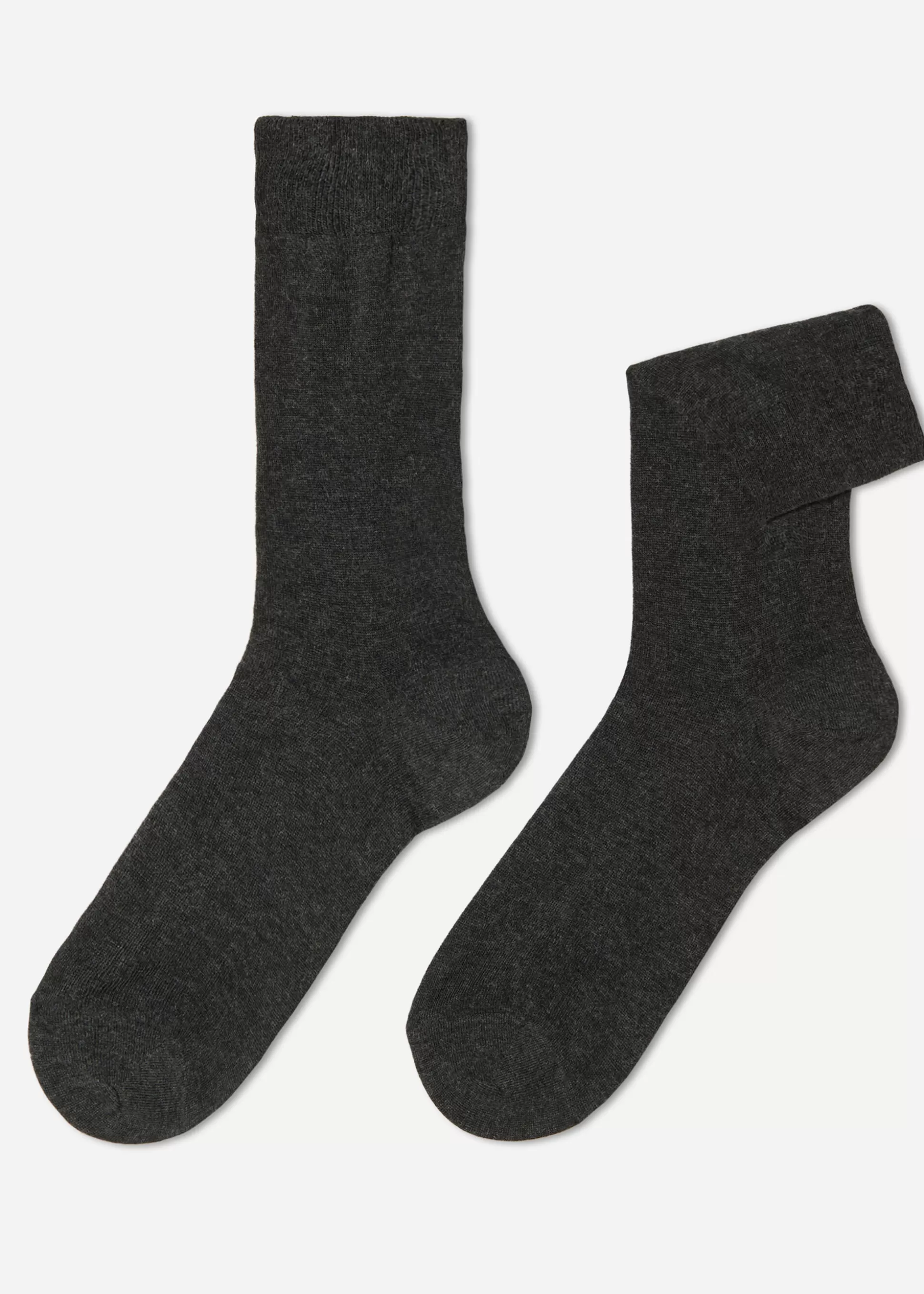 Chaussettes Courtes Avec Cachemire Pour Homme*Calzedonia New