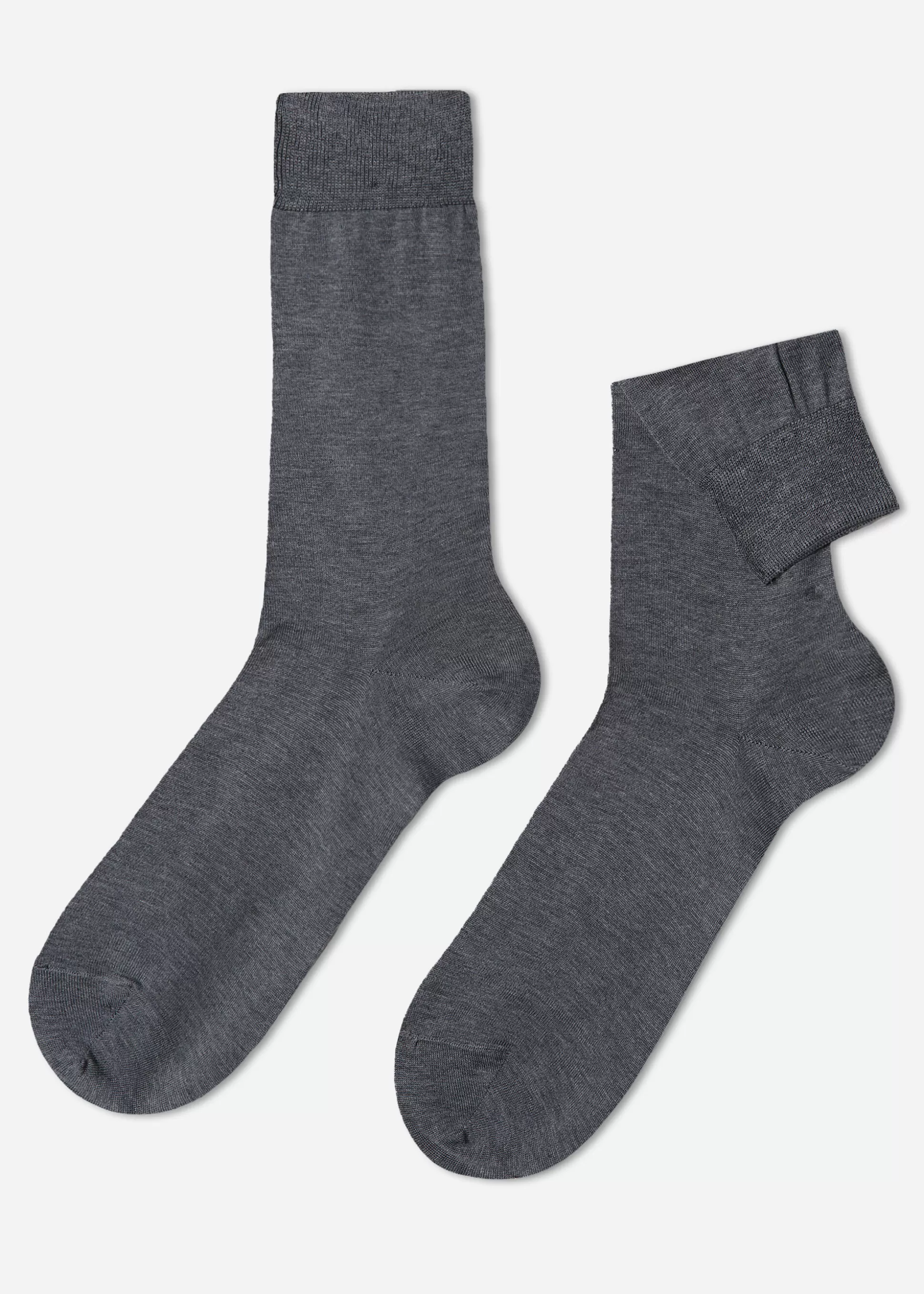 Chaussettes Courtes Avec Fil D'Ecosse Pour Homme*Calzedonia Fashion