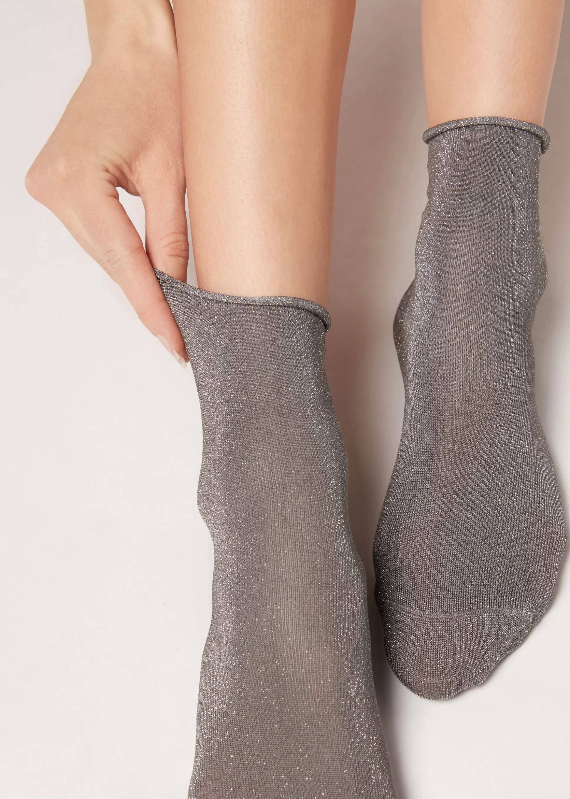 Chaussettes Courtes Avec Paillettes*Calzedonia Discount