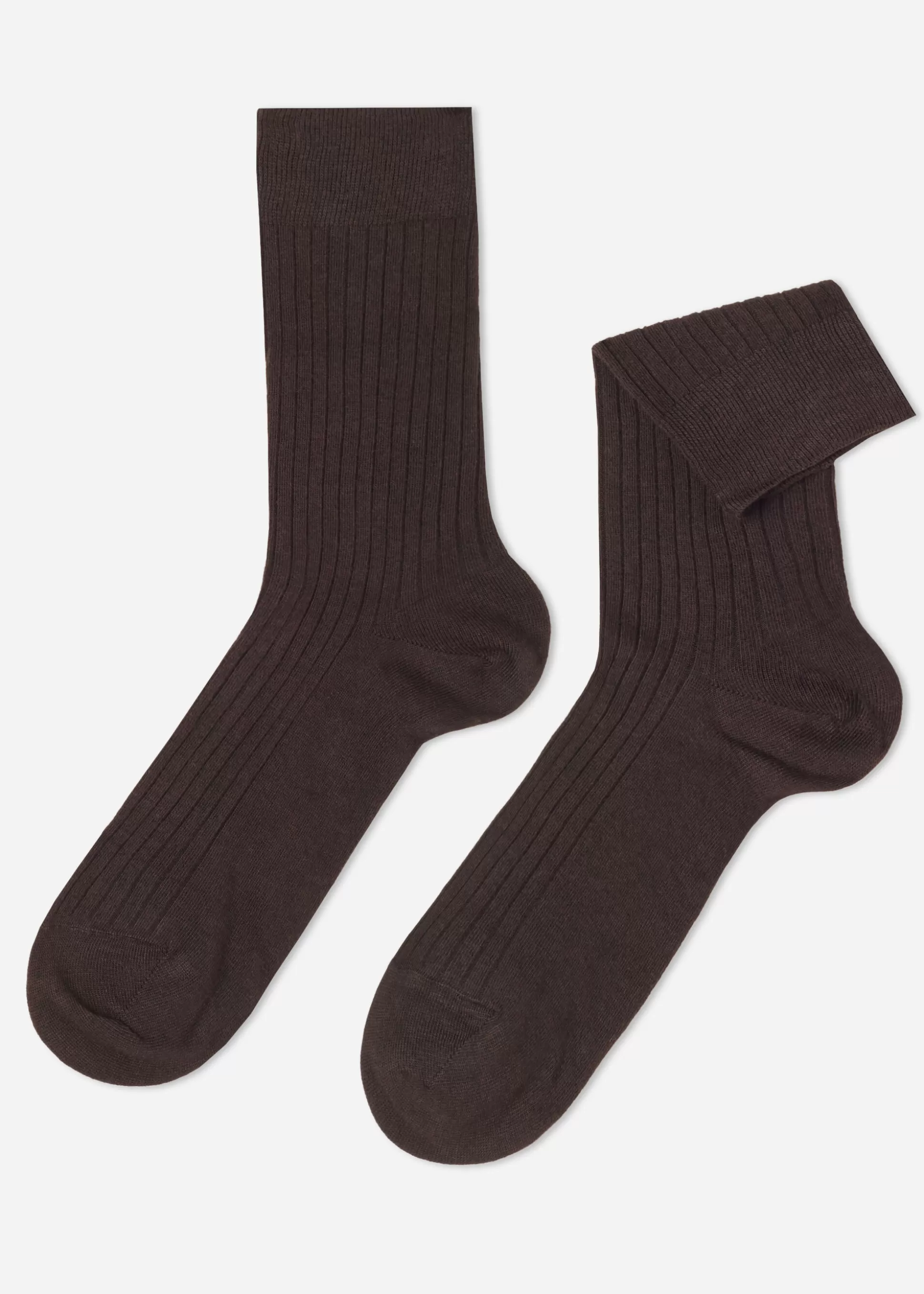 Chaussettes Courtes Cotelees En Cachemire Pour Homme*Calzedonia Clearance