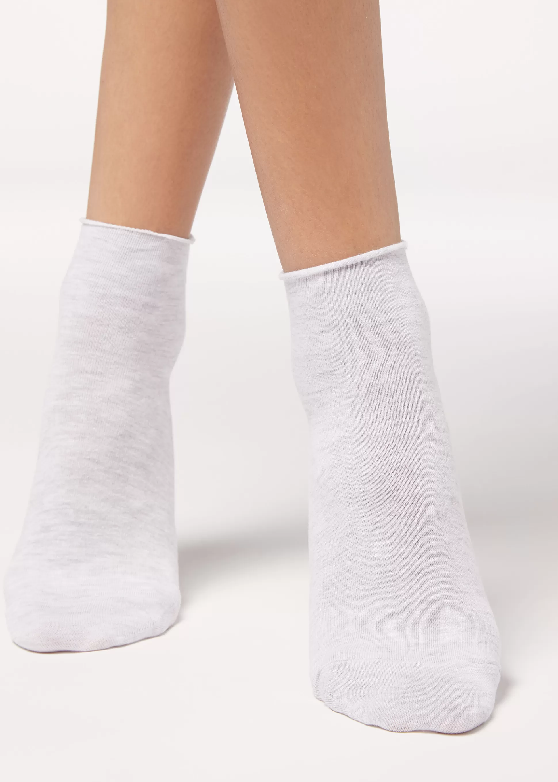 Chaussettes Courtes En Coton Sans Bordure*Calzedonia Cheap