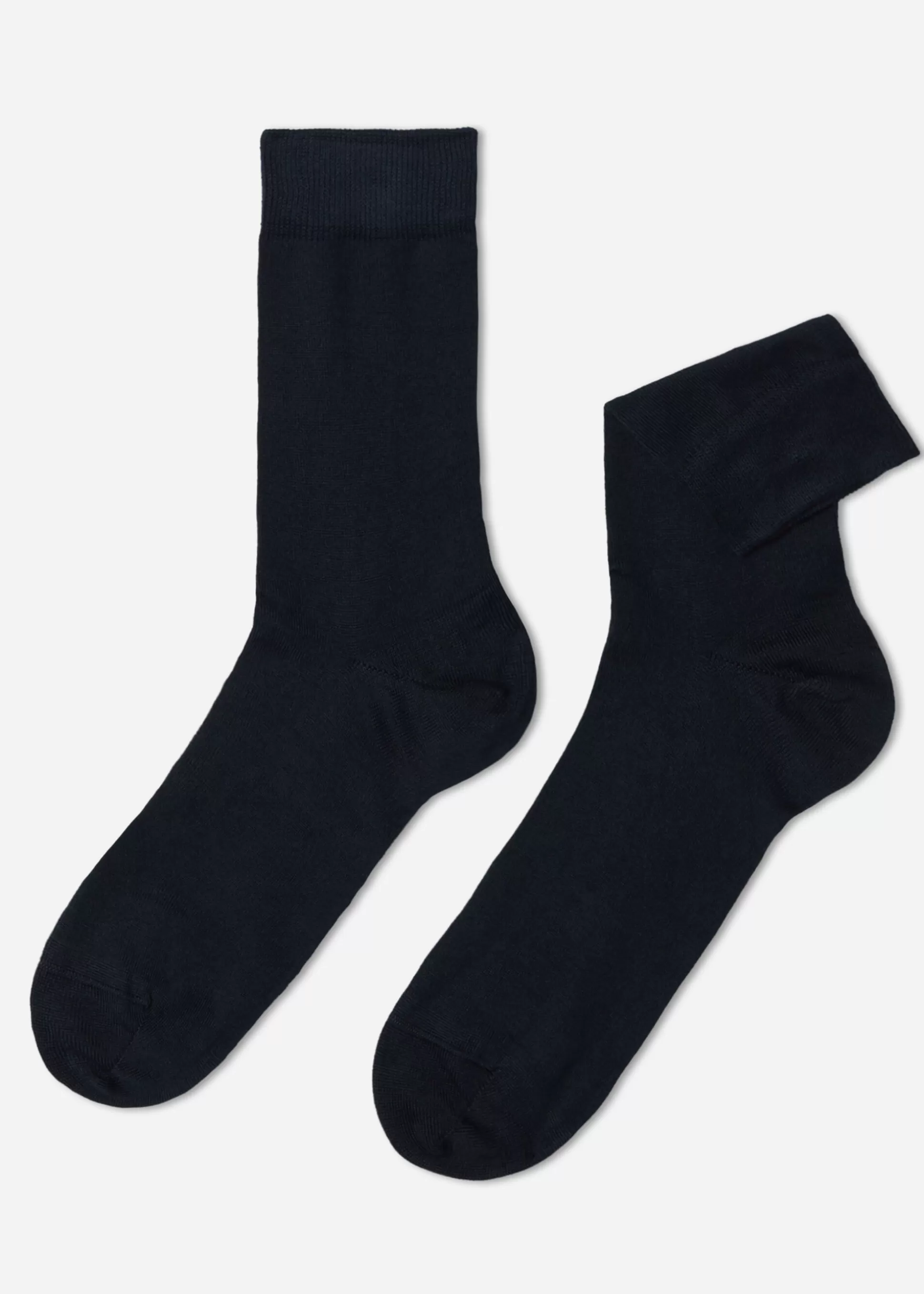 Chaussettes Courtes En Coton Thermique Pour Homme*Calzedonia Best