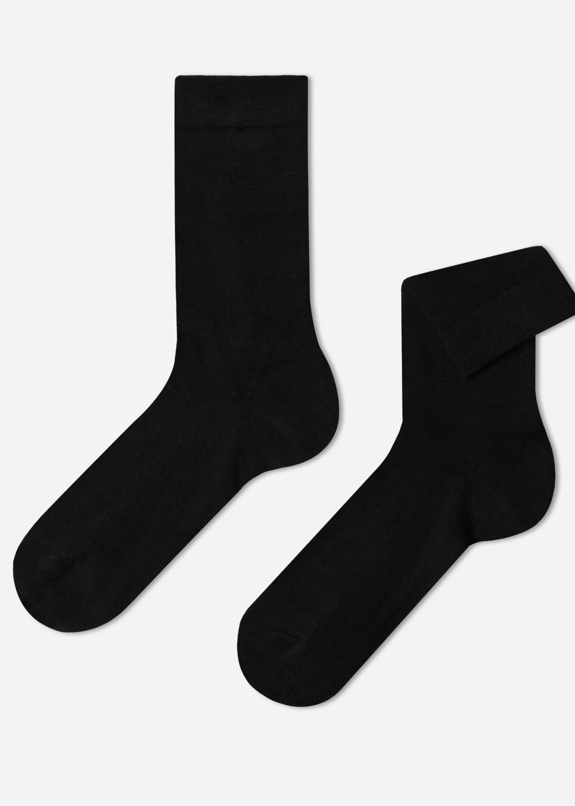 Chaussettes Courtes En Laine Et Coton Pour Homme*Calzedonia New