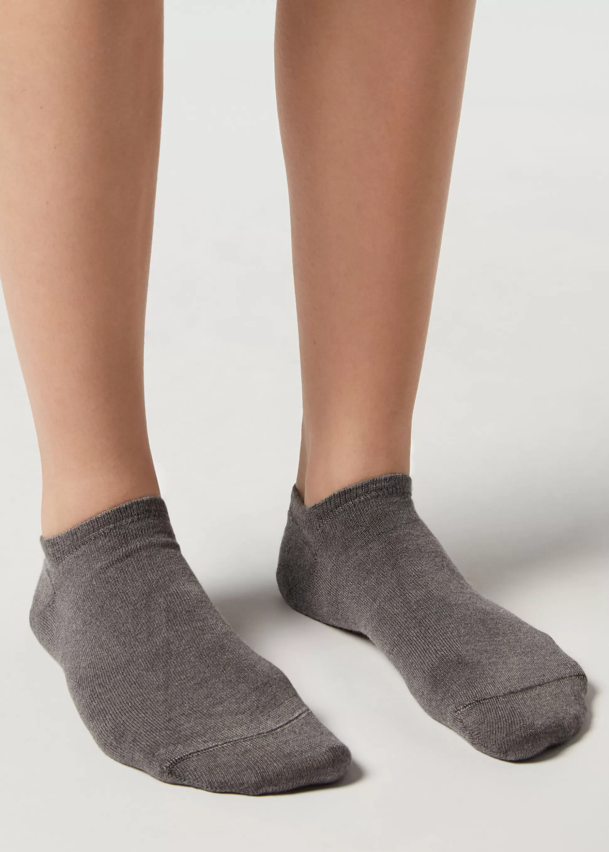 Chaussettes Invisibles Unisexes Avec Cachemire*Calzedonia Discount