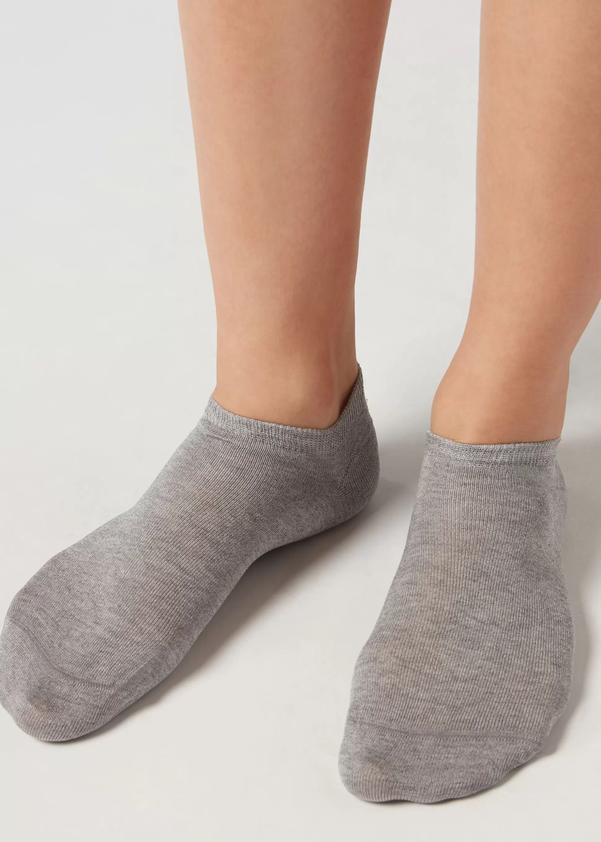 Chaussettes Invisibles Unisexes En Coton*Calzedonia Best