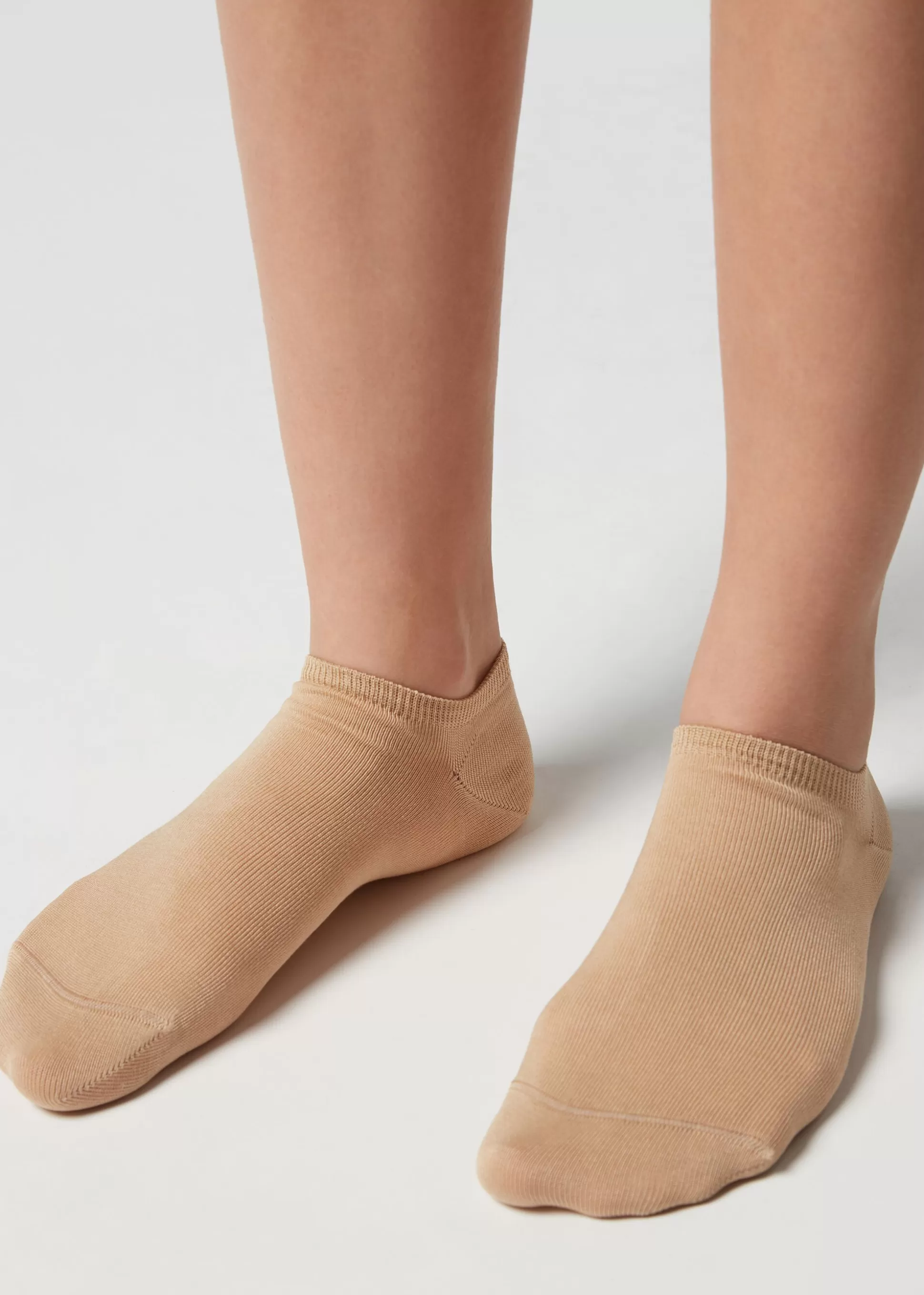 Chaussettes Invisibles Unisexes En Coton*Calzedonia Online