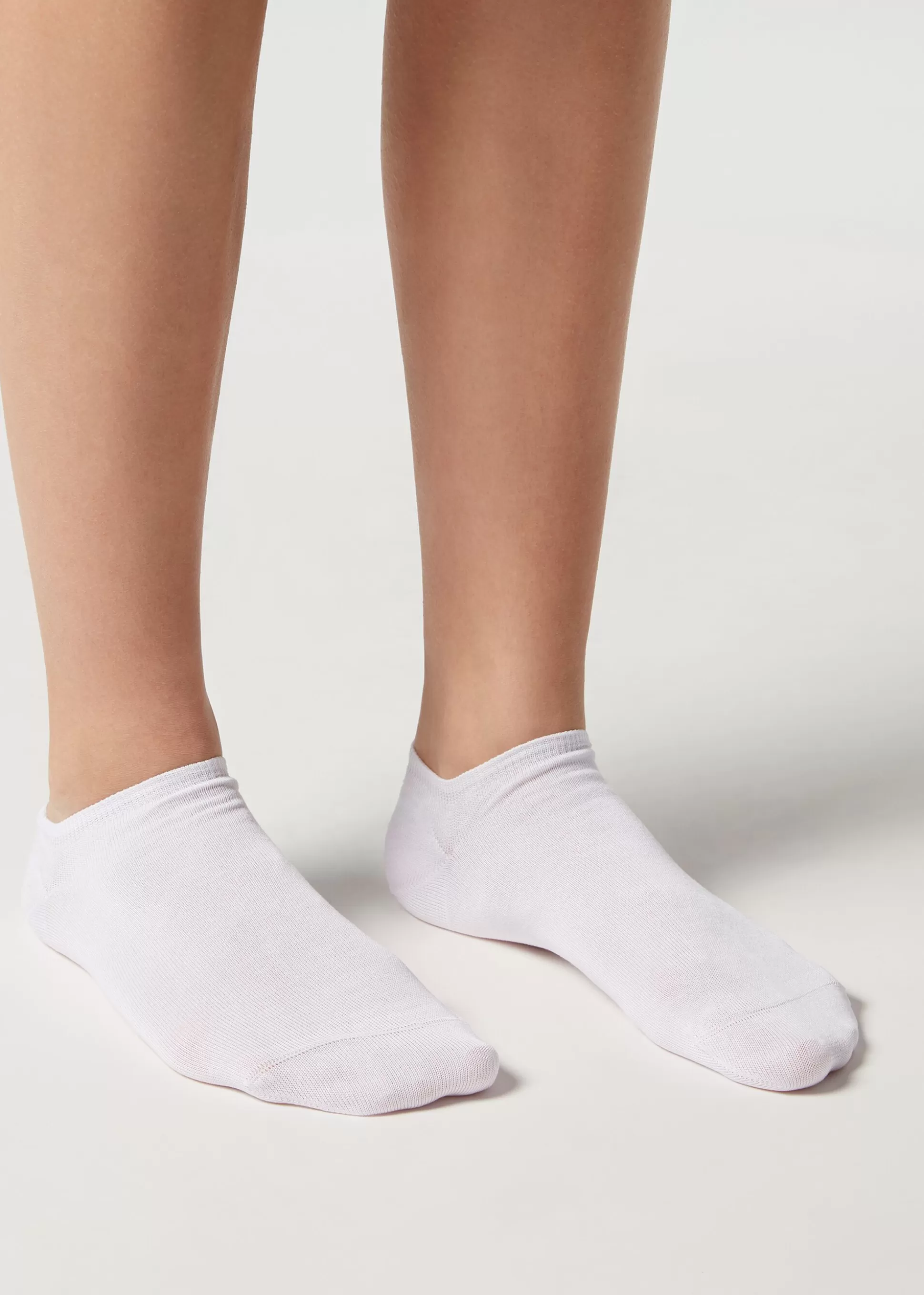 Chaussettes Invisibles Unisexes En Coton*Calzedonia Outlet