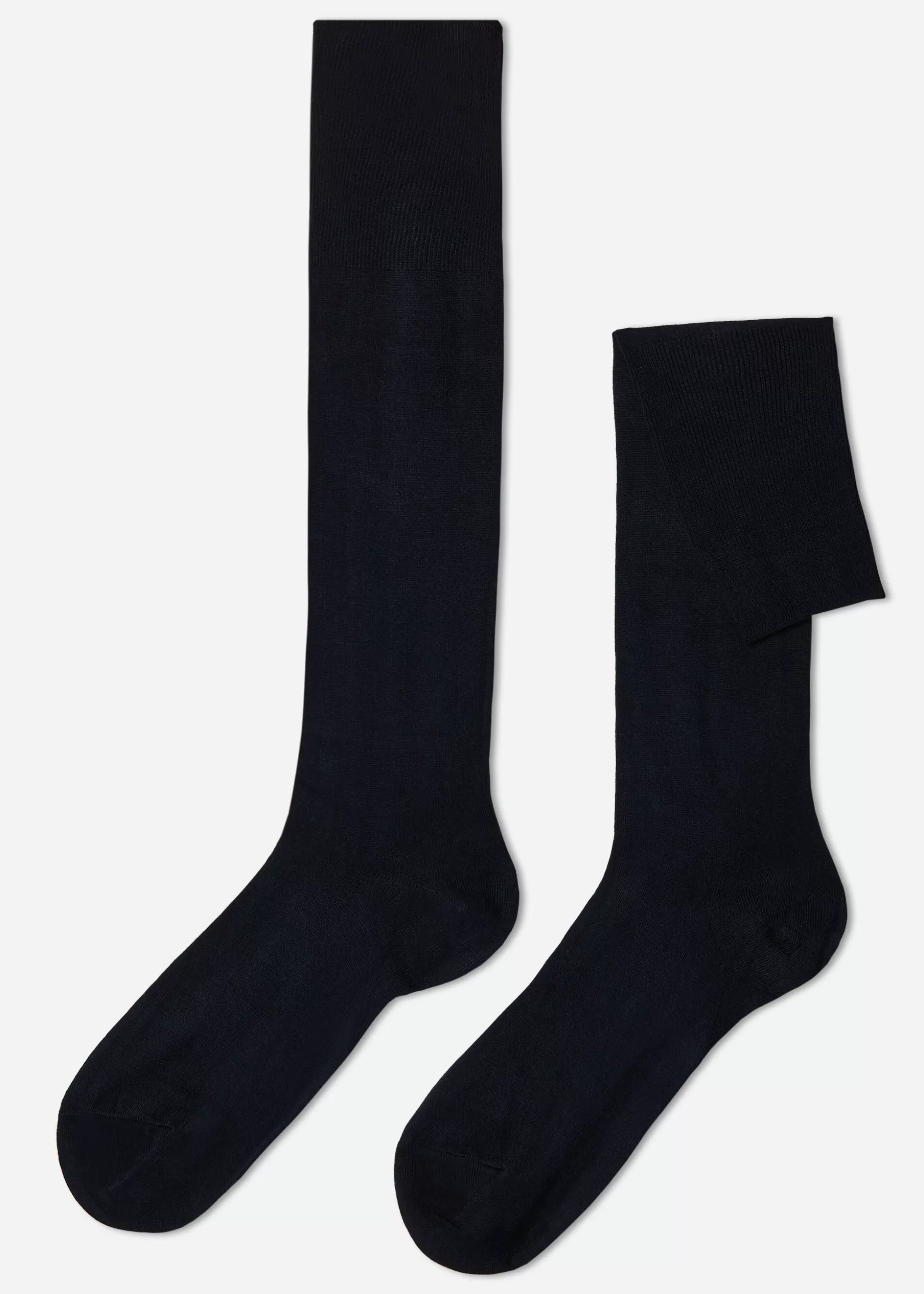 Chaussettes Longues Avec Cachemire Pour Homme*Calzedonia Cheap