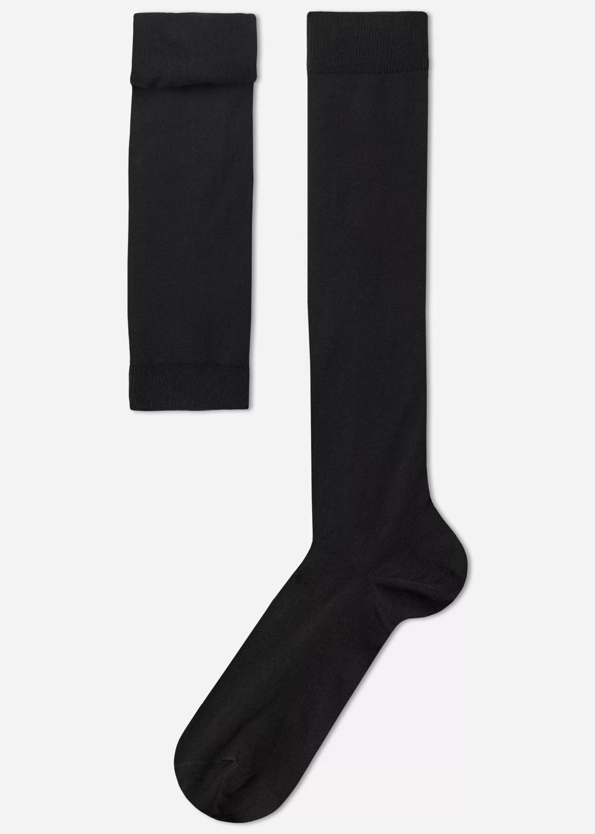 Chaussettes Longues En Coton Extensible Pour Homme*Calzedonia Outlet