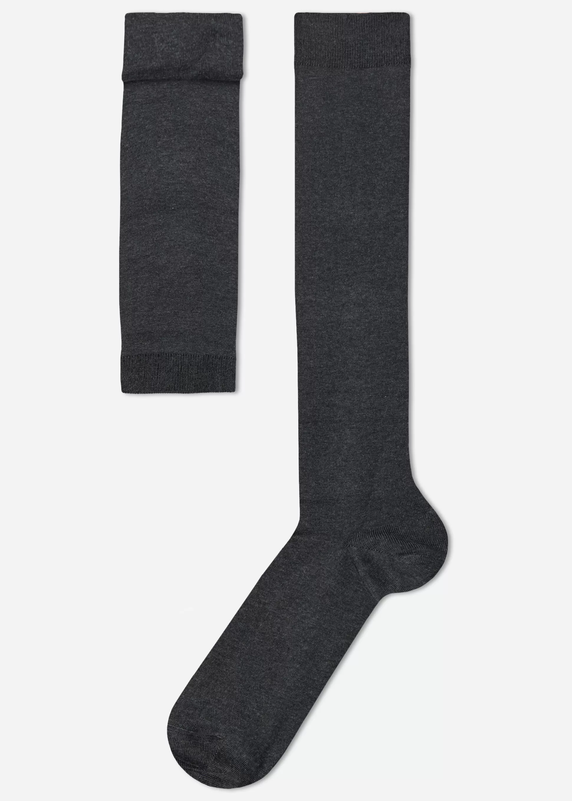 Chaussettes Longues En Coton Extensible Pour Homme*Calzedonia Best