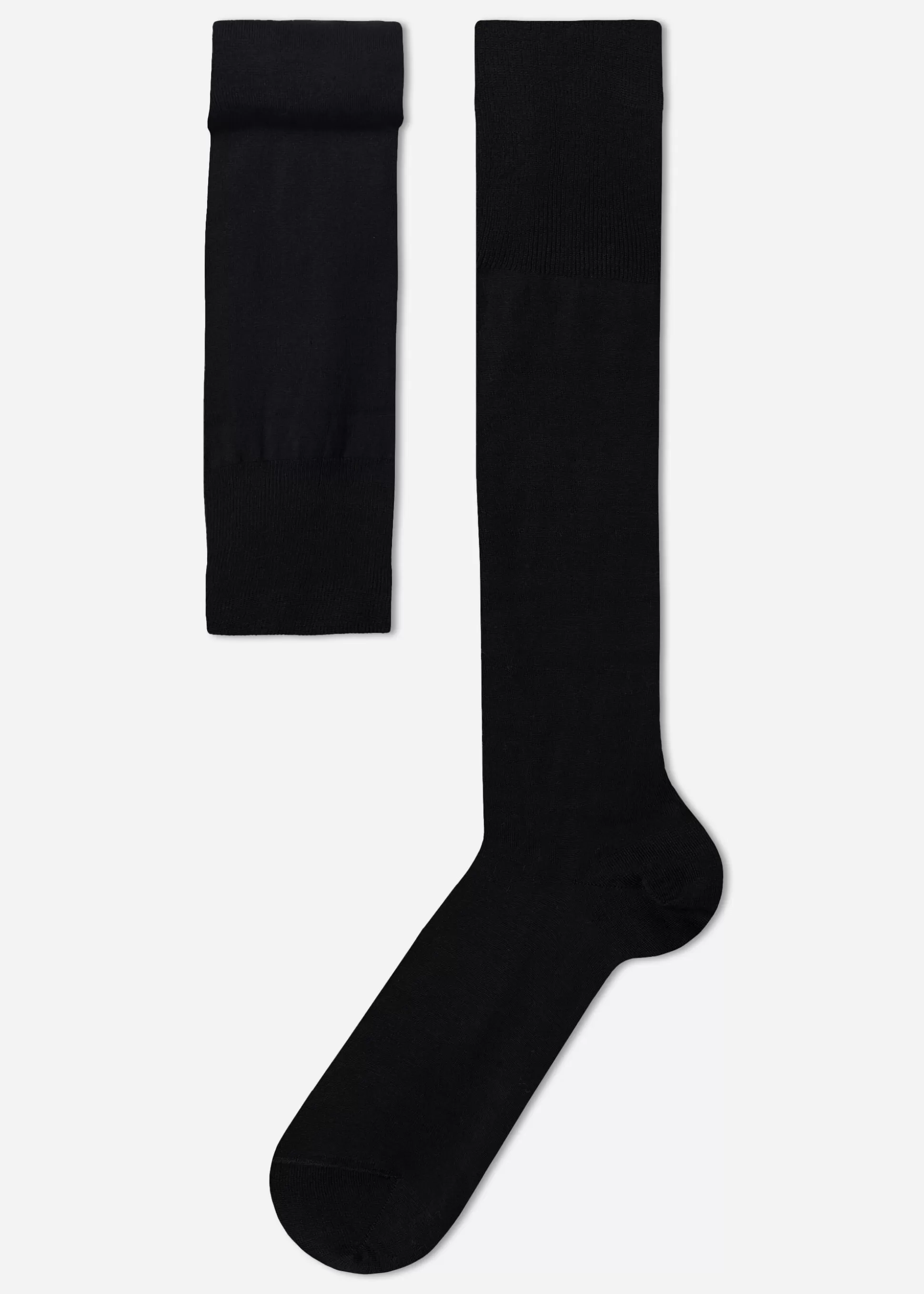 Chaussettes Longues En Fil D'Ecosse Pour Homme*Calzedonia Hot