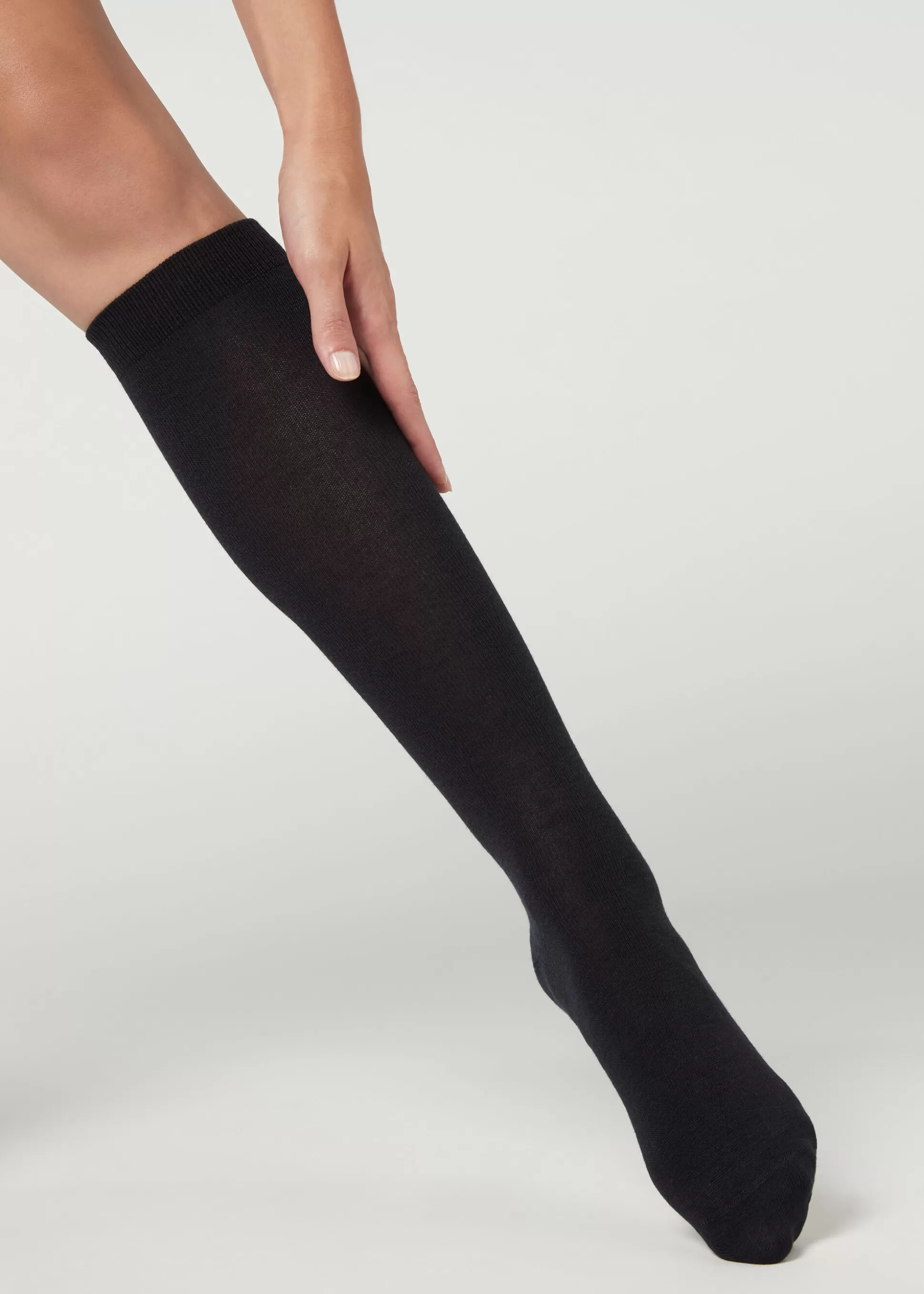 Chaussettes Longues En Laine Et Coton*Calzedonia Cheap