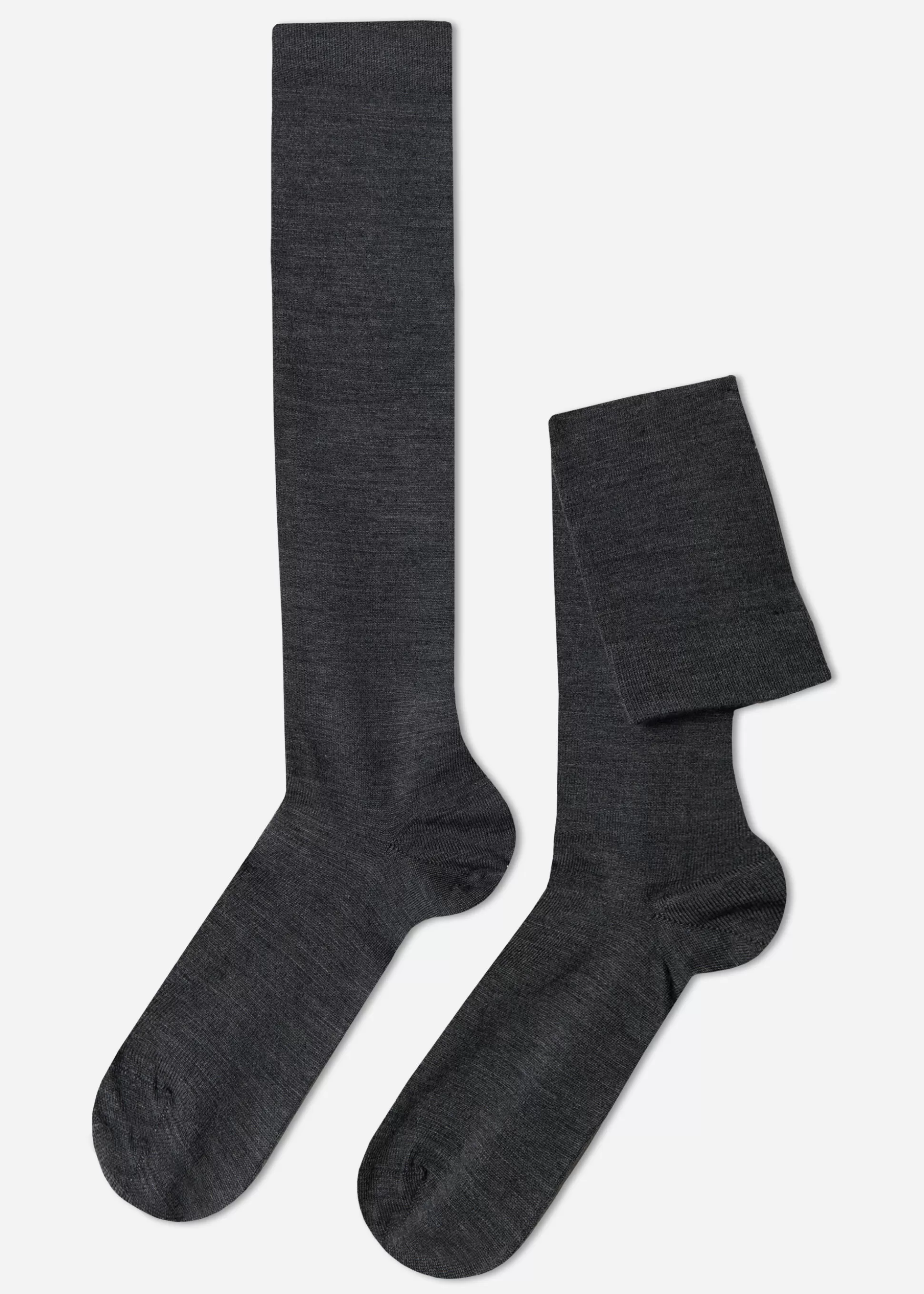 Chaussettes Longues En Laine Et Coton Pour Homme*Calzedonia Shop