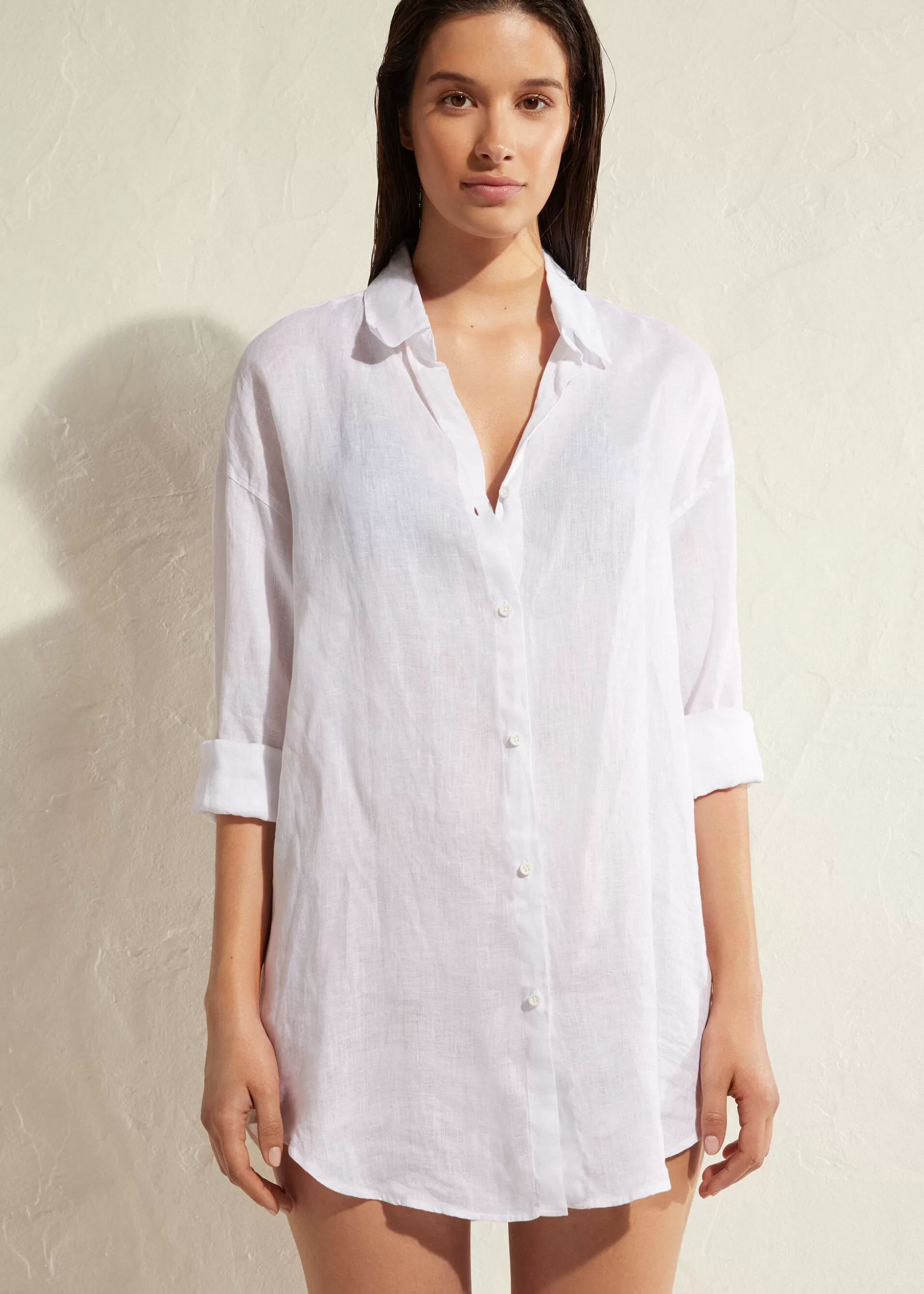 Chemise Longue En Lin*Calzedonia Best