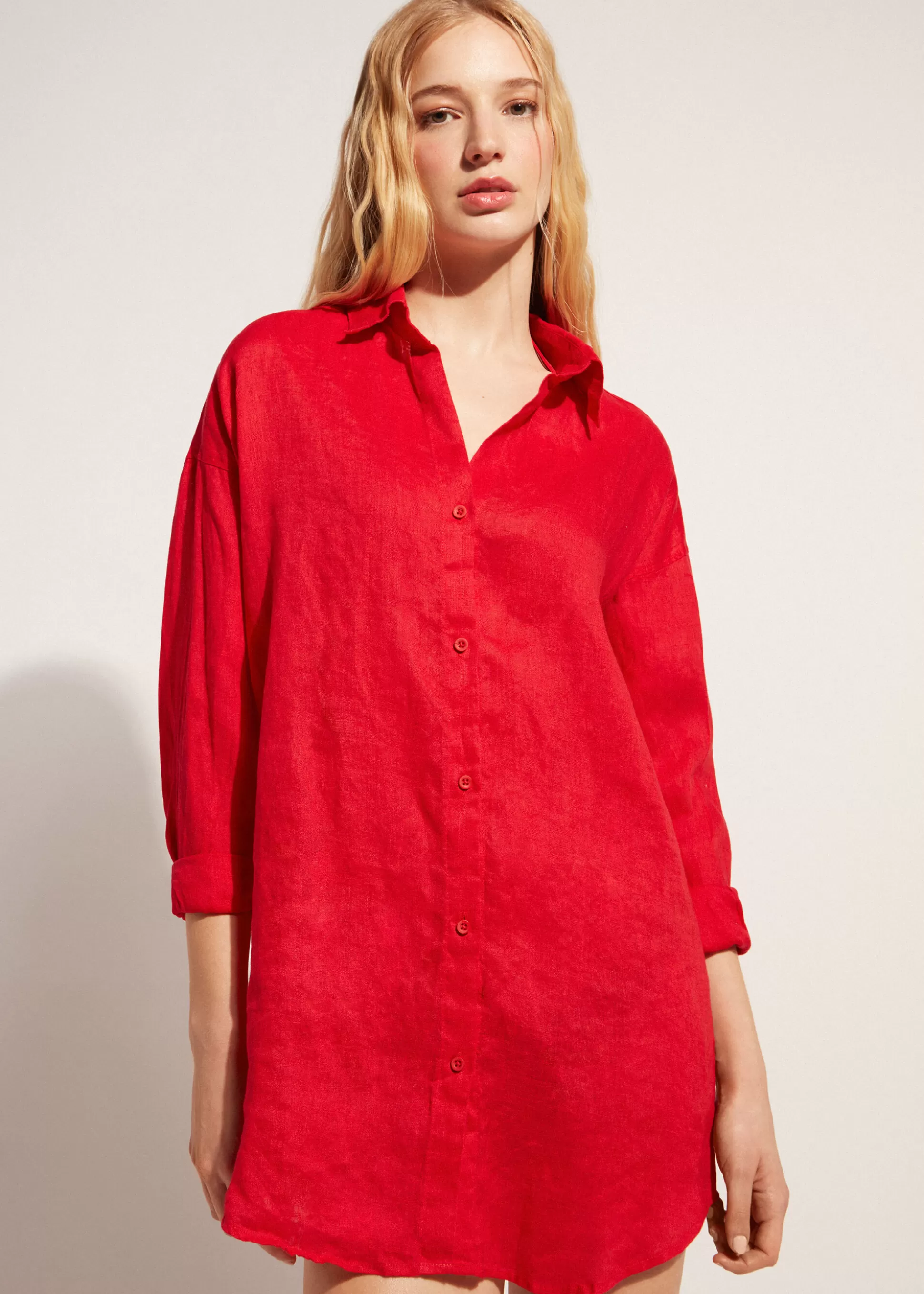 Chemise Longue En Lin*Calzedonia Sale