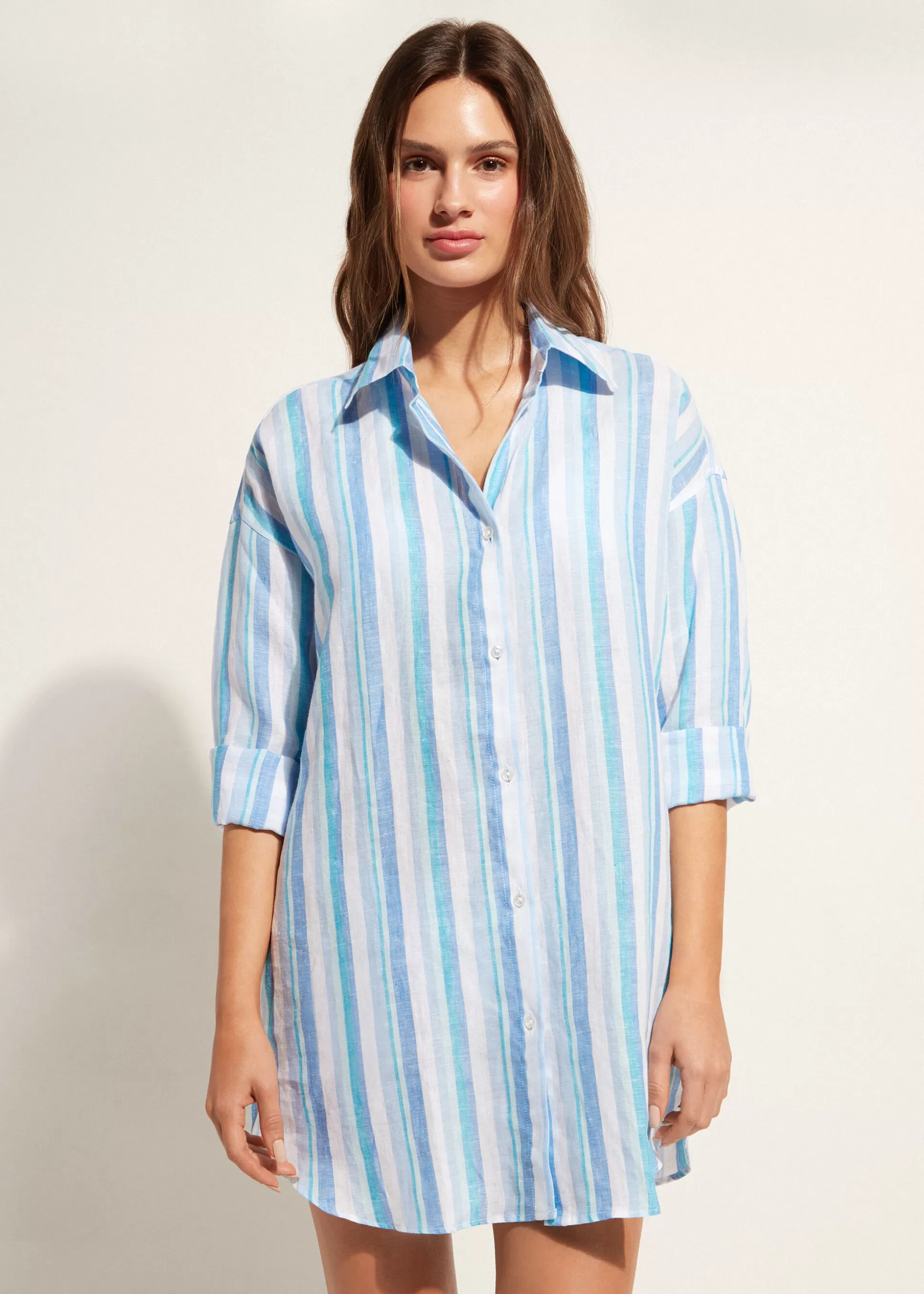 Chemise Longue En Lin*Calzedonia Discount