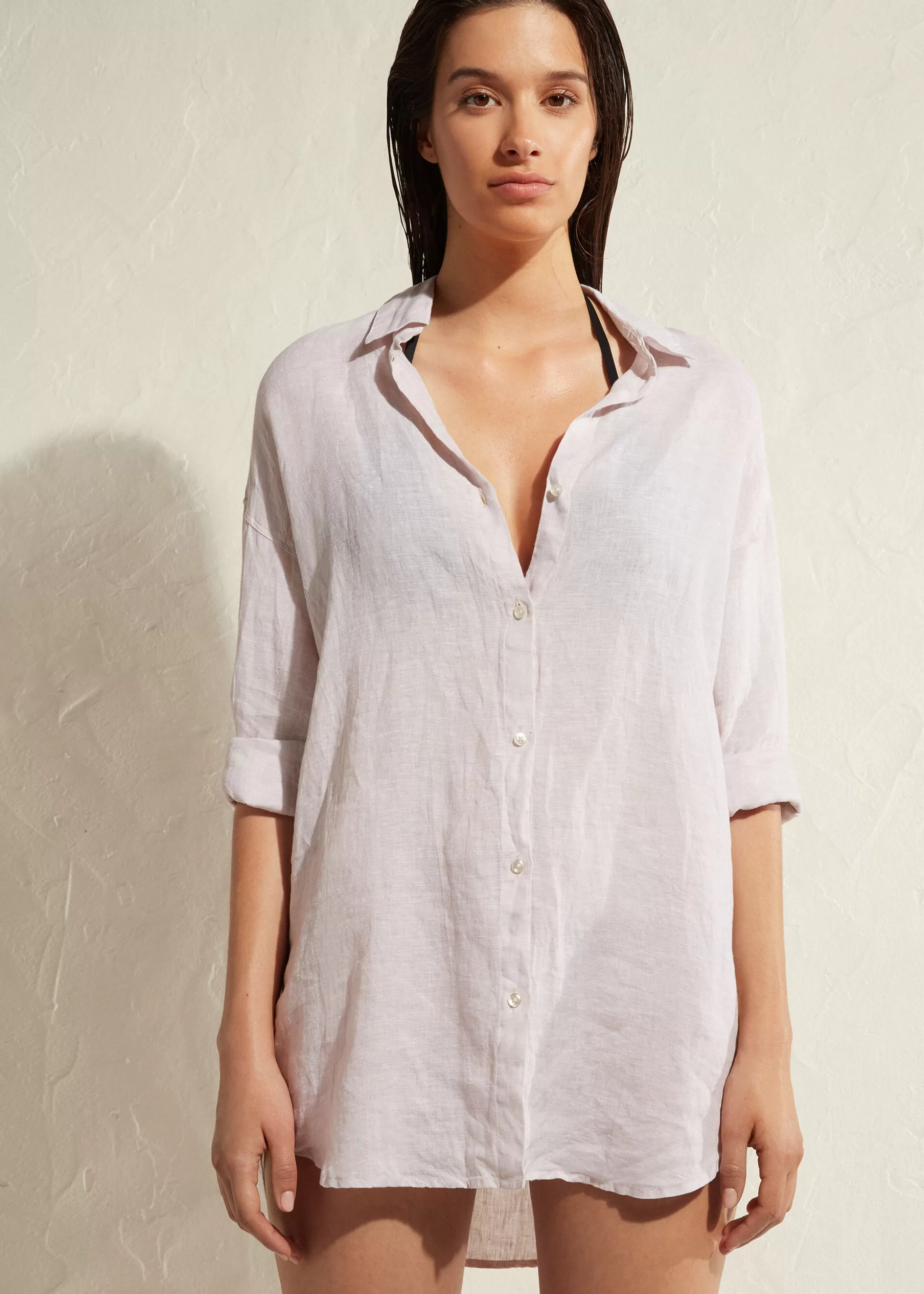 Chemise Longue En Lin*Calzedonia Best Sale