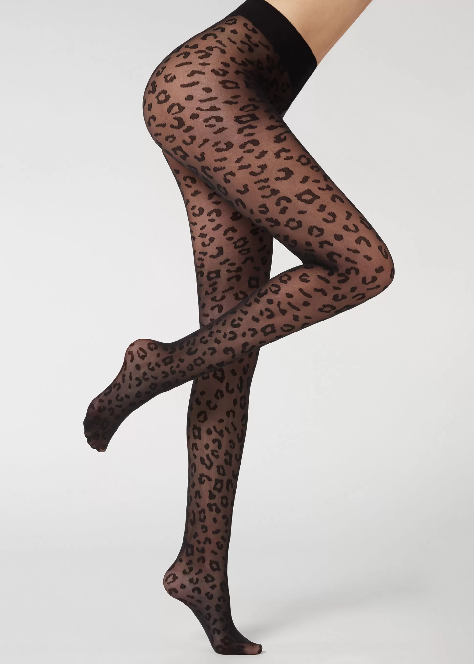 Collant 30 Deniers A Motifs Animaliers*Calzedonia Best