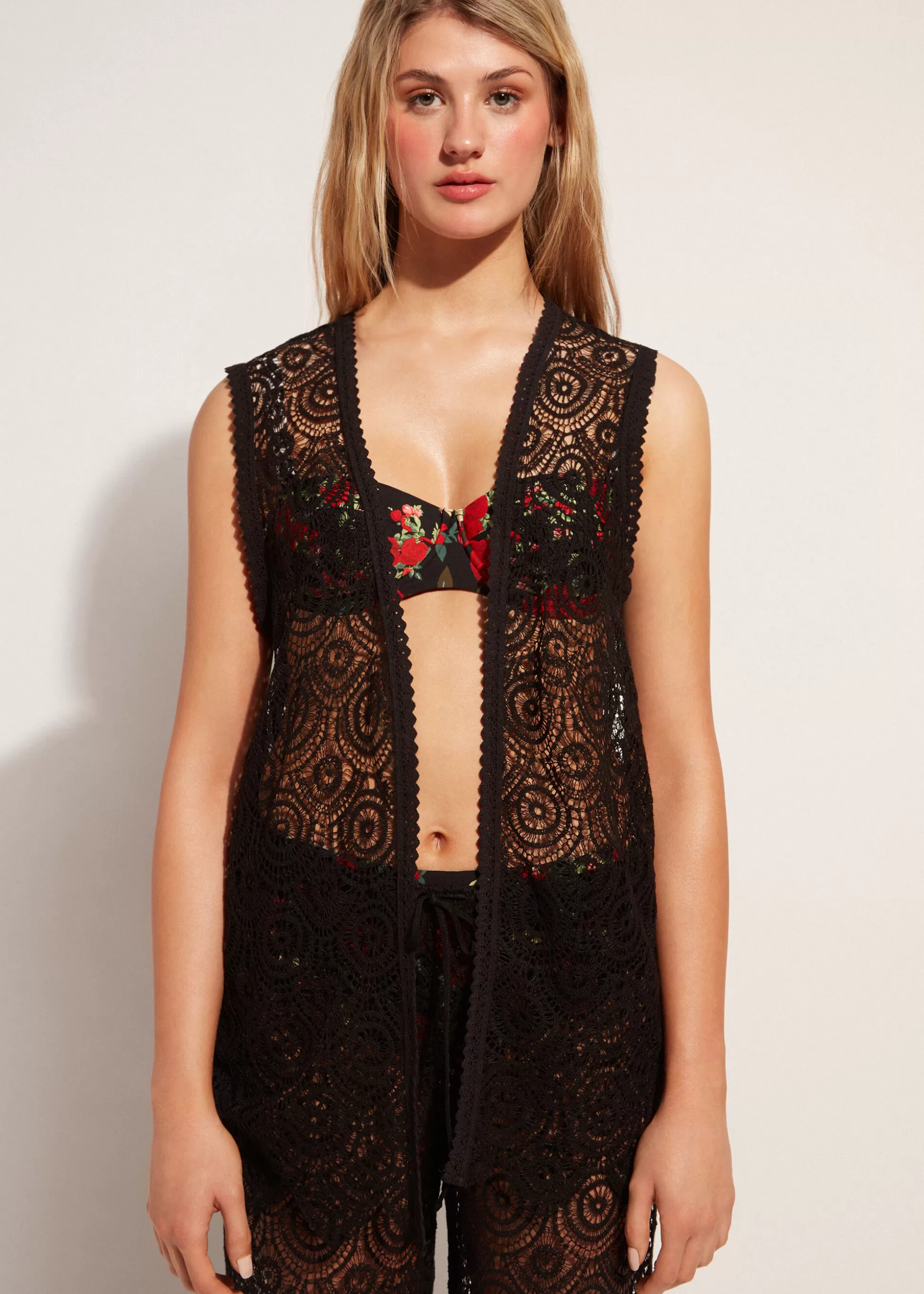 Gilet En Crochet*Calzedonia Hot