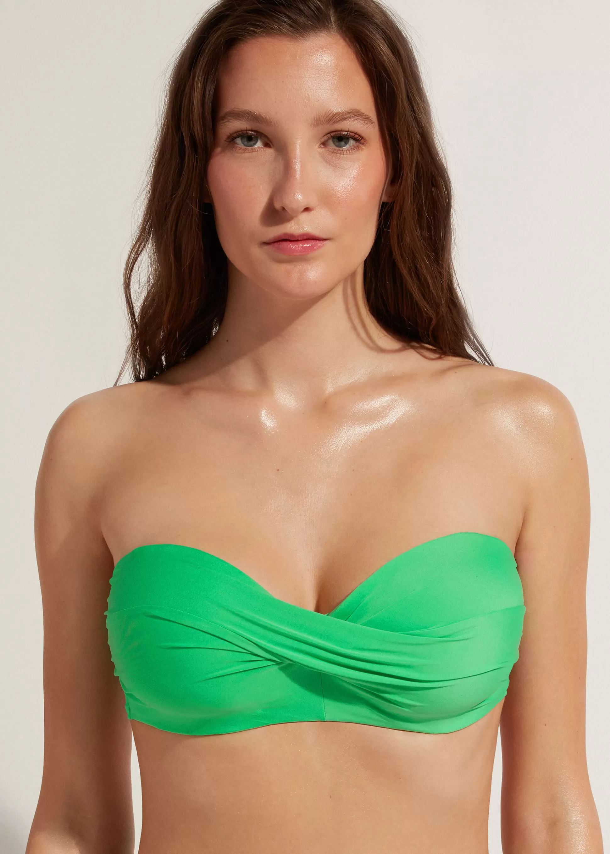 Haut De Maillot Bandeau Rembourre Indonesia*Calzedonia Shop