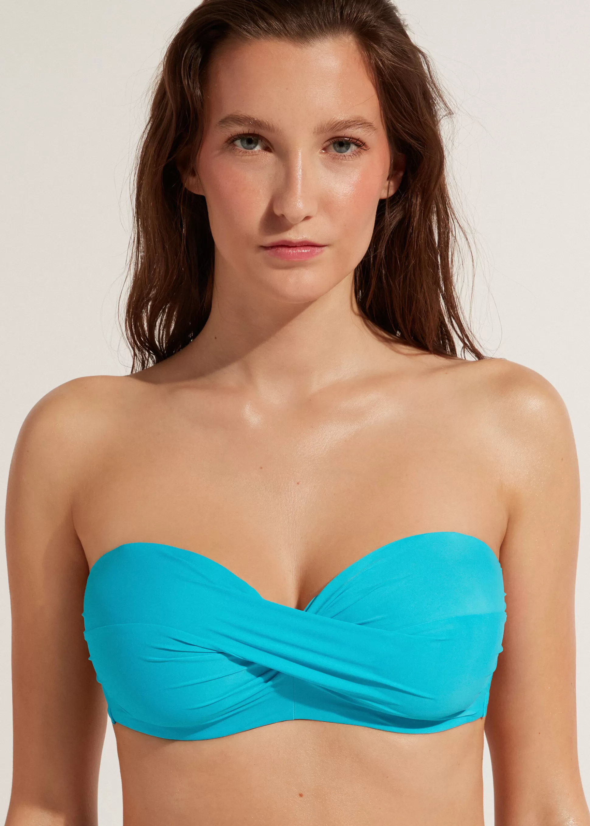 Haut De Maillot Bandeau Rembourre Indonesia*Calzedonia Discount