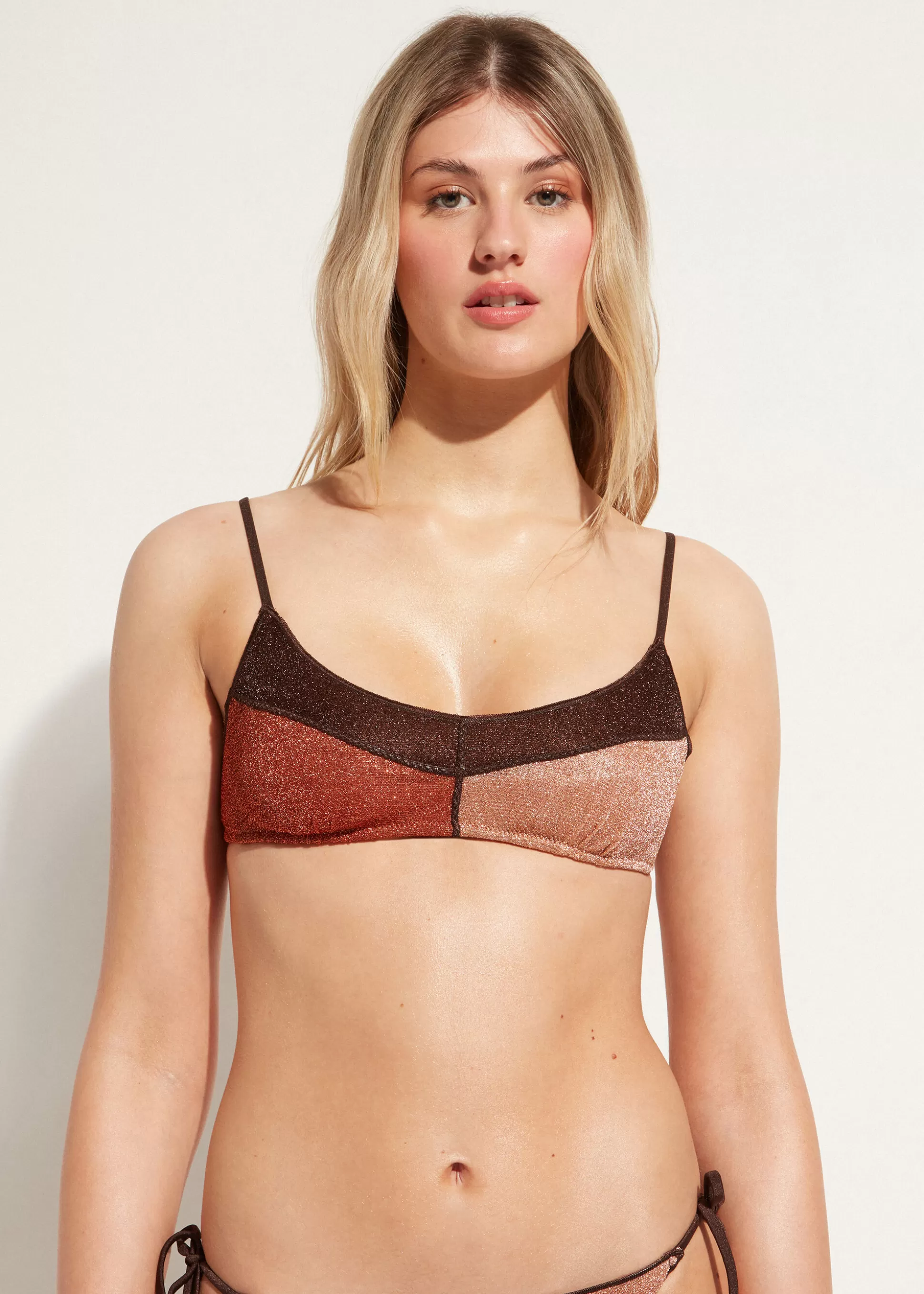 Haut De Maillot Brassiere A Fibres Metalliques Lisbona*Calzedonia Store