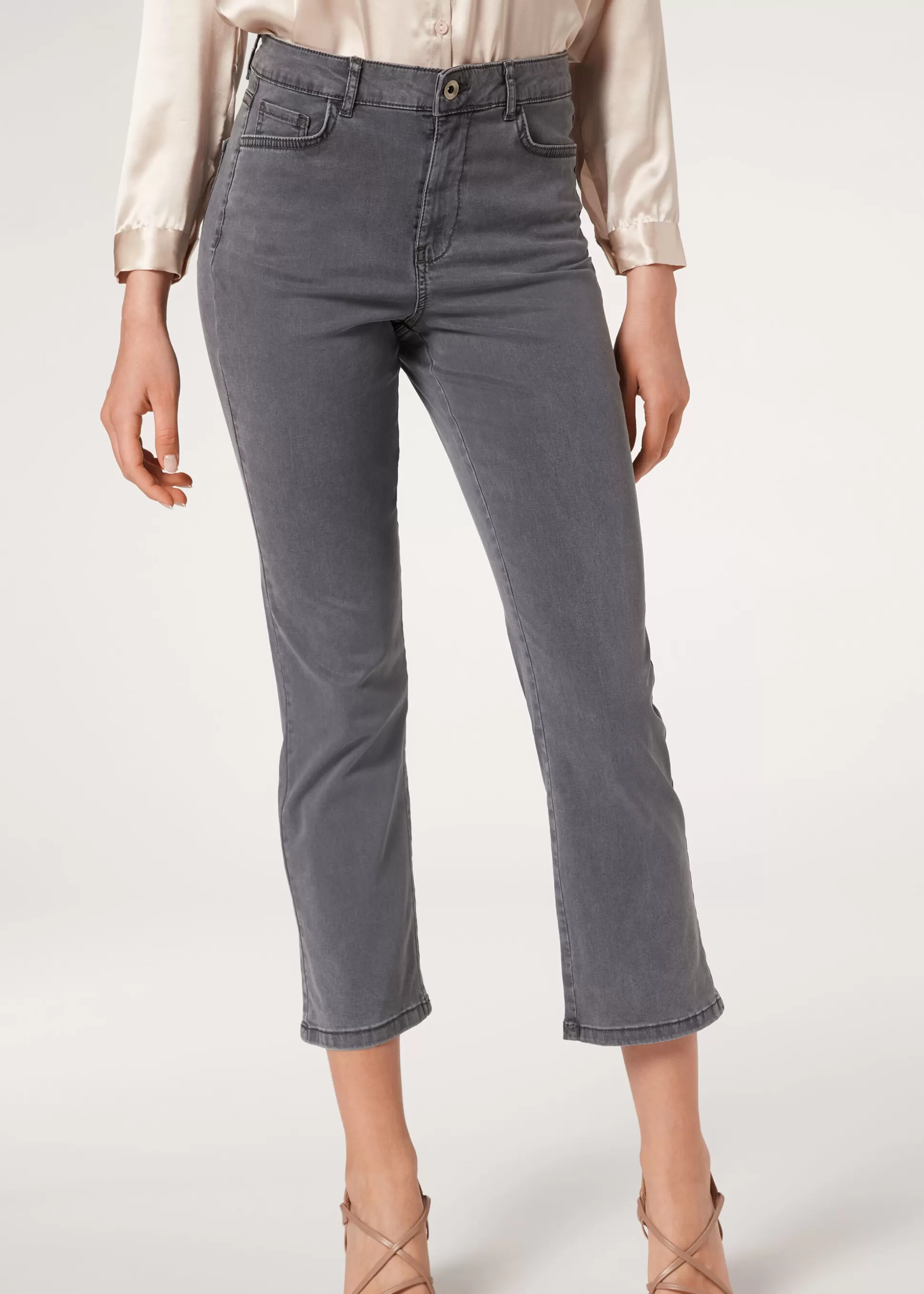 Jean Pattes D'Elephant Denim Leger Pattes D'Elephant Eco*Calzedonia Best