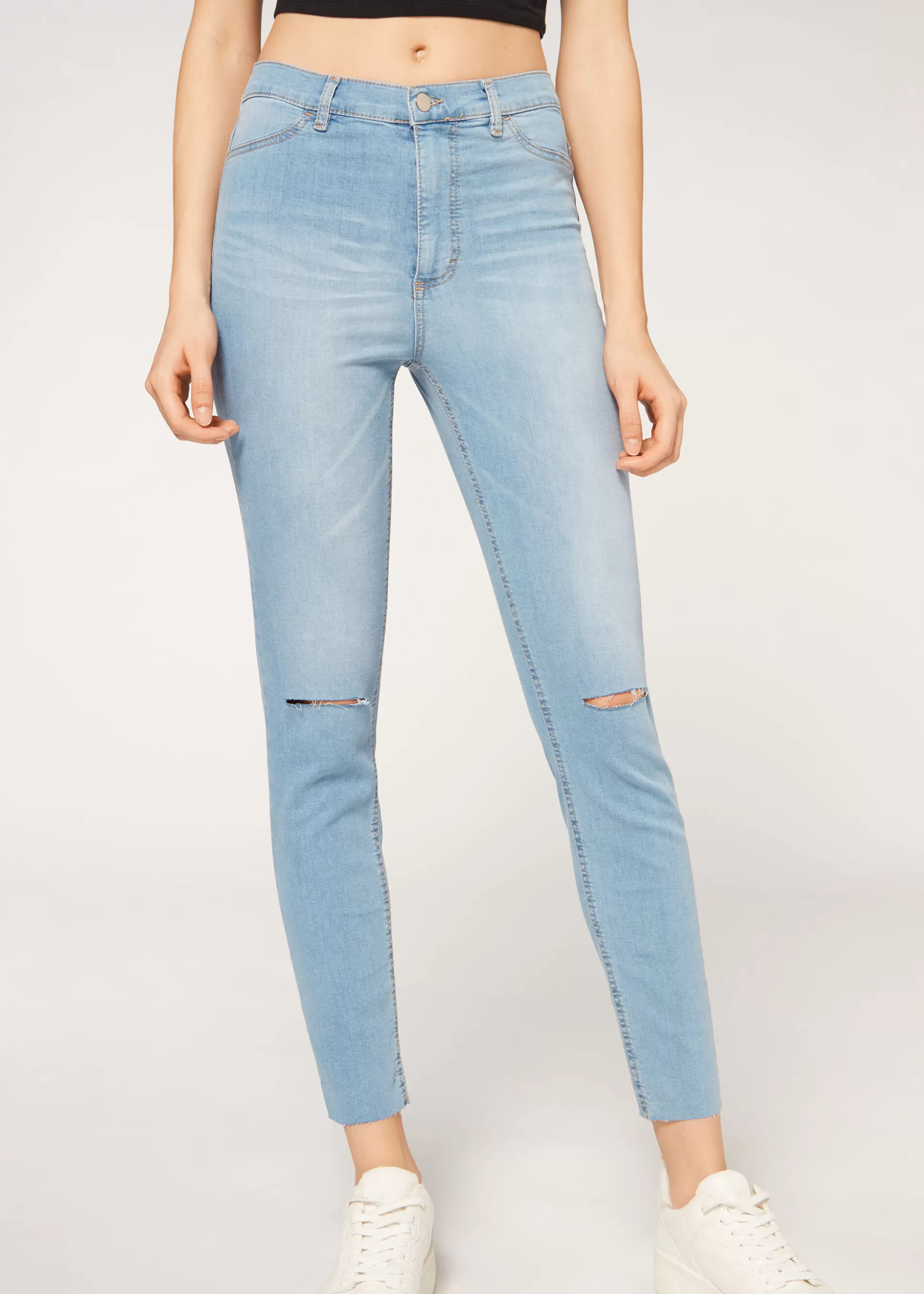 Jean Skinny Taille Haute*Calzedonia Cheap