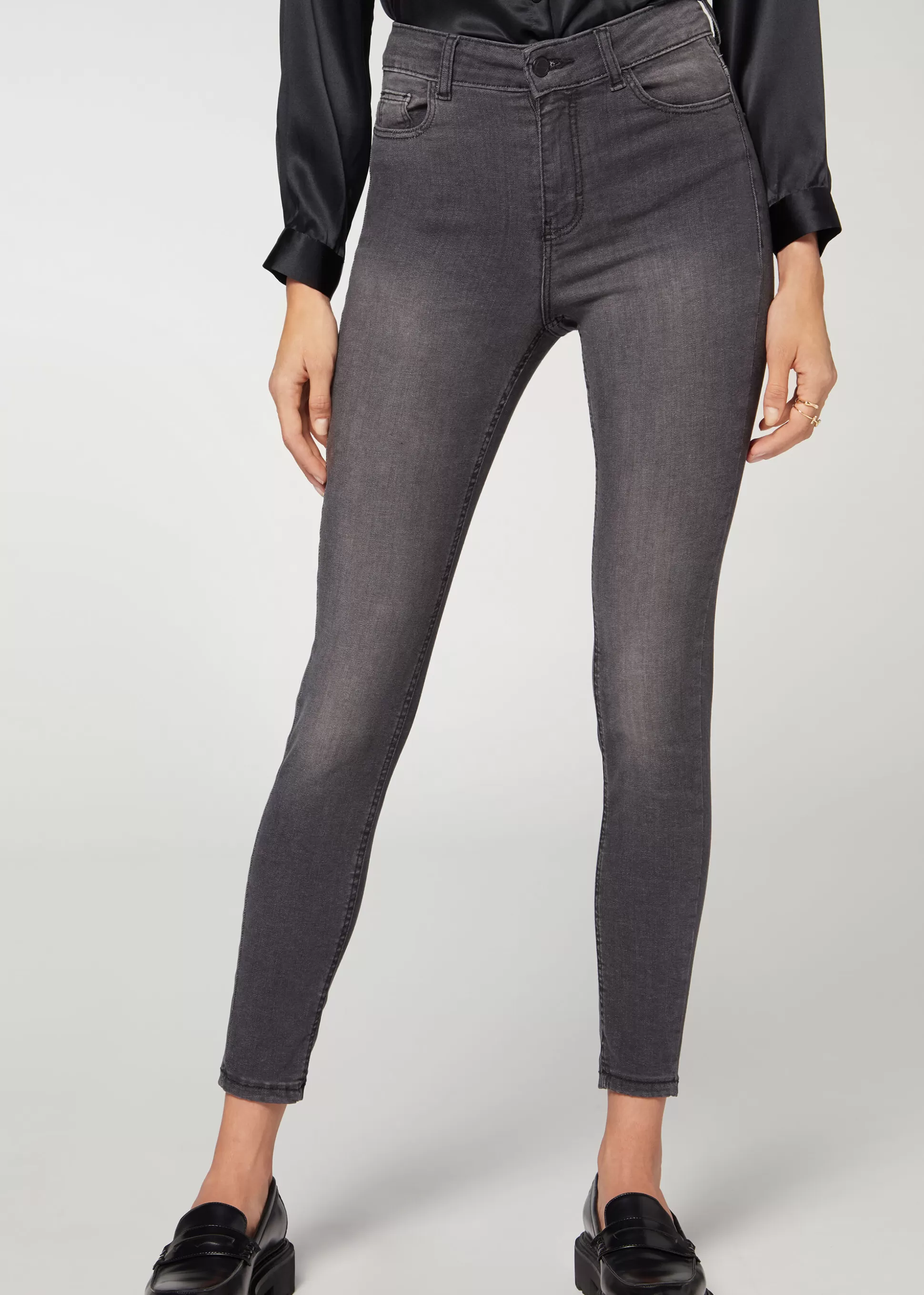 Jean Superskinny Taille Haute Denim Super Flexible*Calzedonia Online