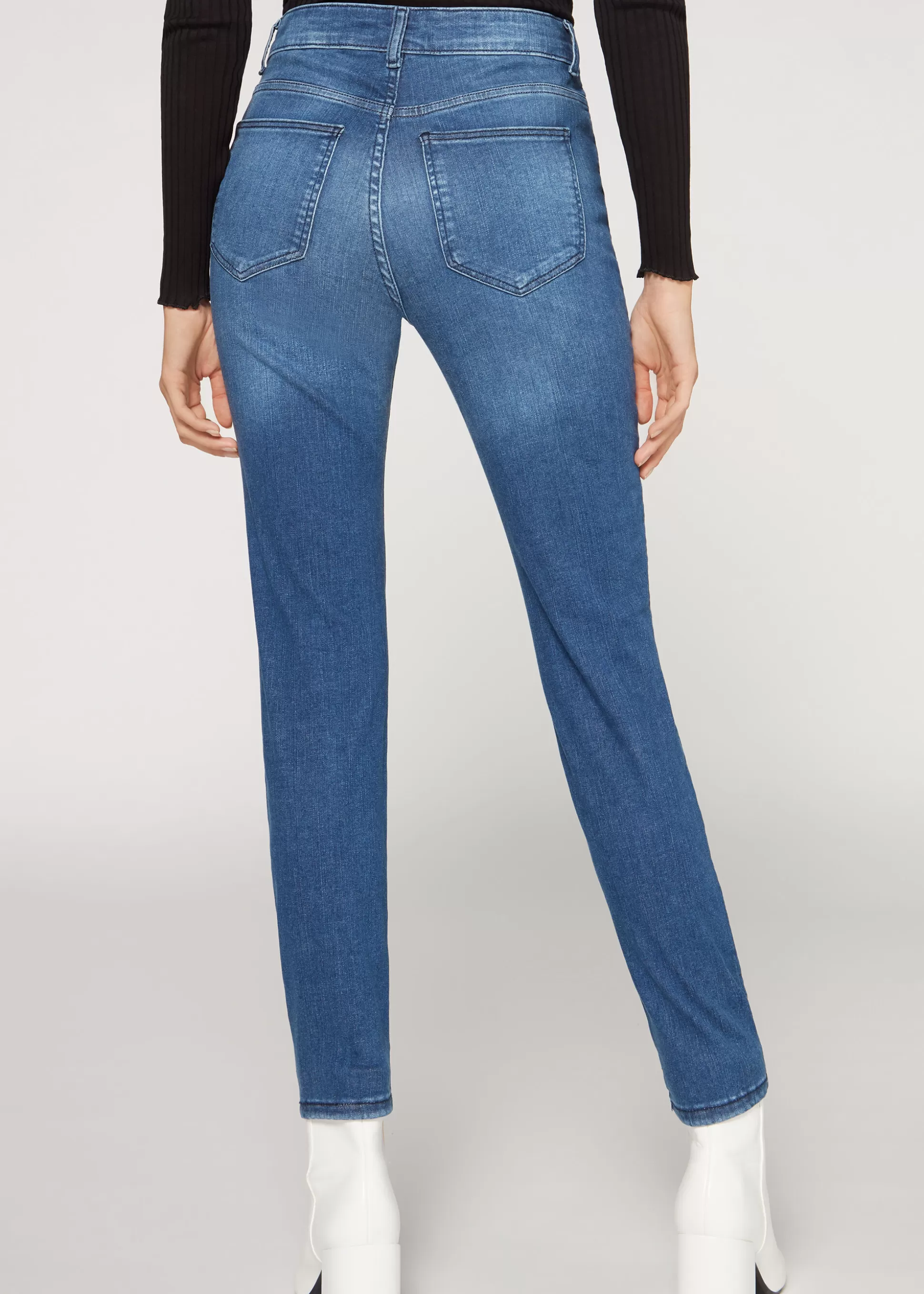 Jean Superskinny Taille Haute Denim Super Flexible*Calzedonia Store